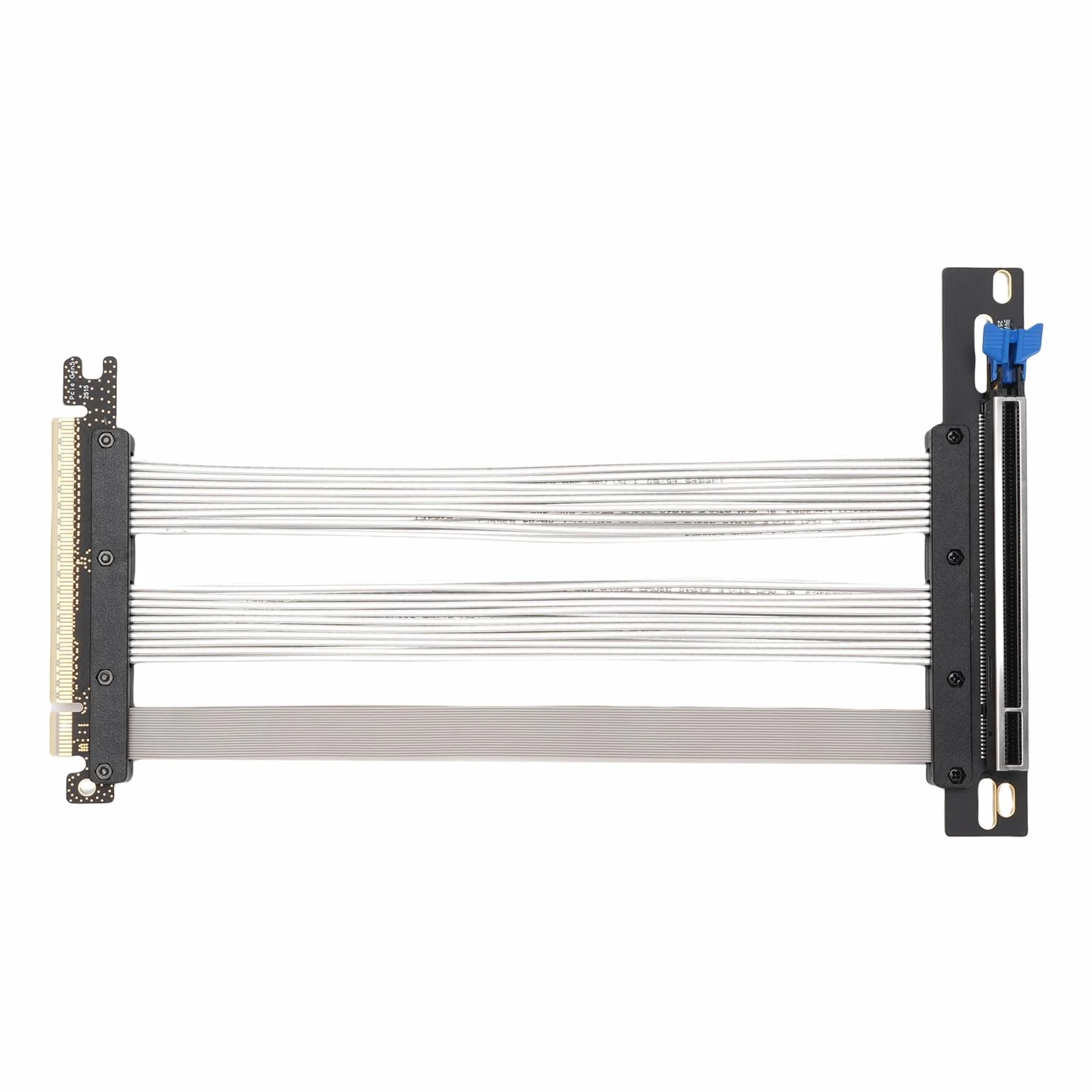 KIMISS Kabel Nośny PCIe 5.0 128 GB/s — Rozszerzenie Karty Graficznej GPU Gen 5 dla RTX 4090, 5090 — Elastyczna Konstrukcja Zapewniająca Ekstremalne Granie i Optymalne Chłodzenie (30cm)