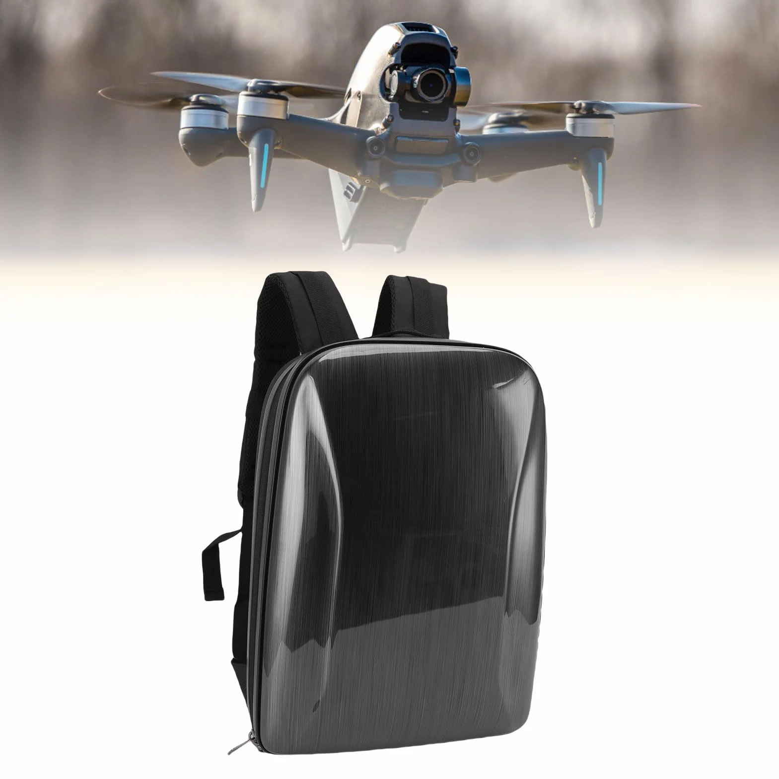 Acouto Torba na ramię Drone Hard Shell, Lekka Przenośna Torba EVA o Dużej Pojemności dla Fotografów i Kamerzystów
