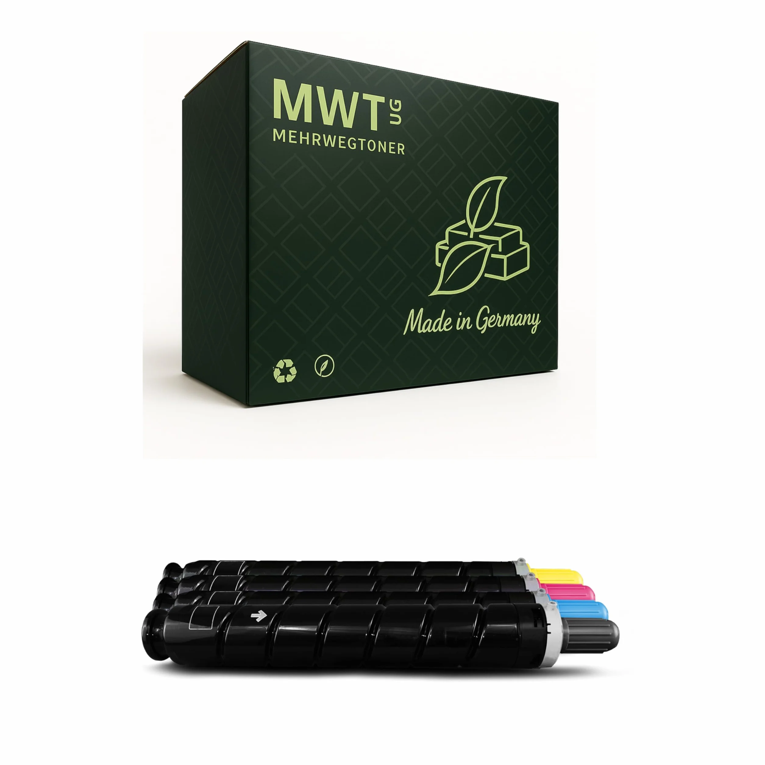 Mehrwegtoner Toner 10x toner kompatybilny jako zamiennik do Canon Imagerunner Advance C2020 C2025 C2030 C2220 C2225 C2230 zastępuje zestaw C-EXV34