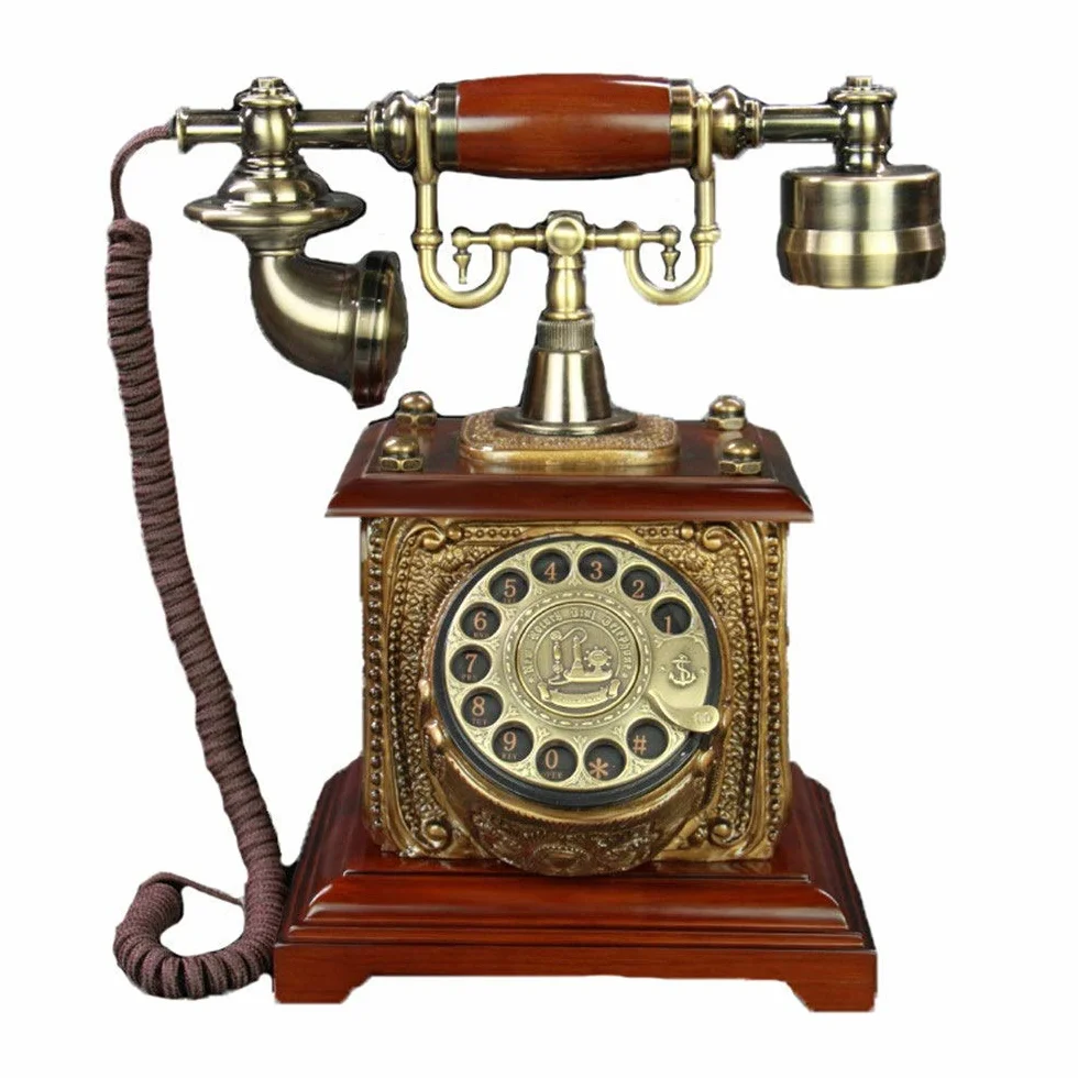 Telefon Stacjonarny Do Domu, Europejski Telefon Antyczny, Telefony Z Tarczą Obrotową, Telefon Stacjonarny Retro, Telefon Stacjonarny Na Biurko, Telefon Przewodowy D