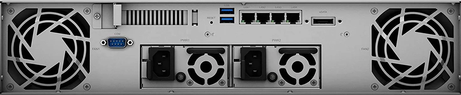 Synology Czterordzeniowy procesor RS1221RP+8 Bay NAS 2,4 GHz