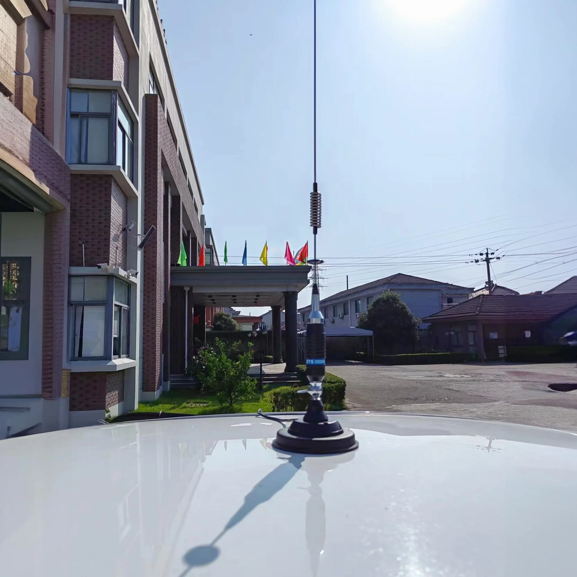 PNI S75 antena CB, 75 cm, z motylkiem, magnesem 125 mm i reflektorem PNI SWR-300 do pomiaru SWR