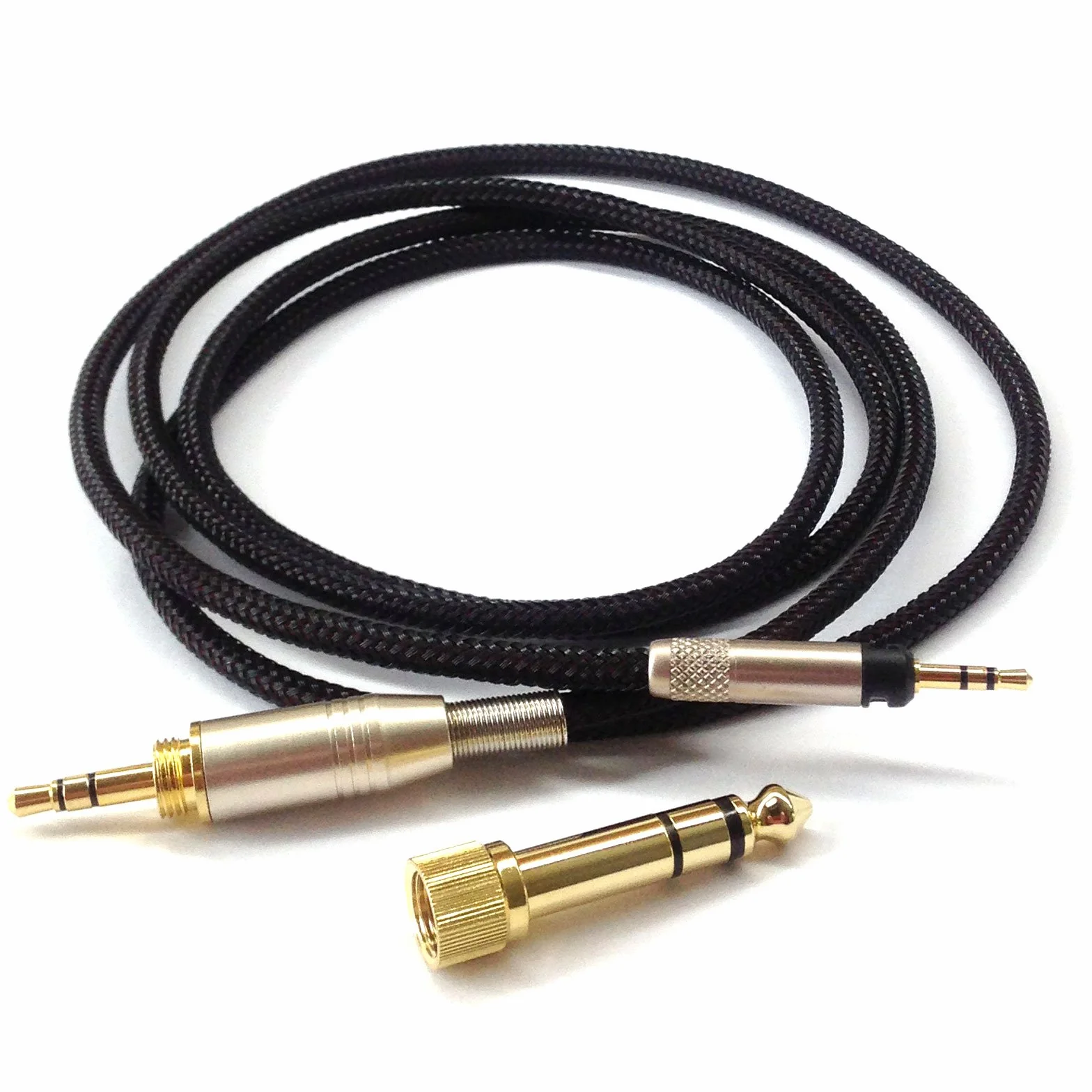 ABLET Zapasowy kabel audio kompatybilny z Sennheiser HD598, HD560s, HD518, HD598Cs, HD598SR, HD599, HD569, HD579, słuchawki 1,5 m