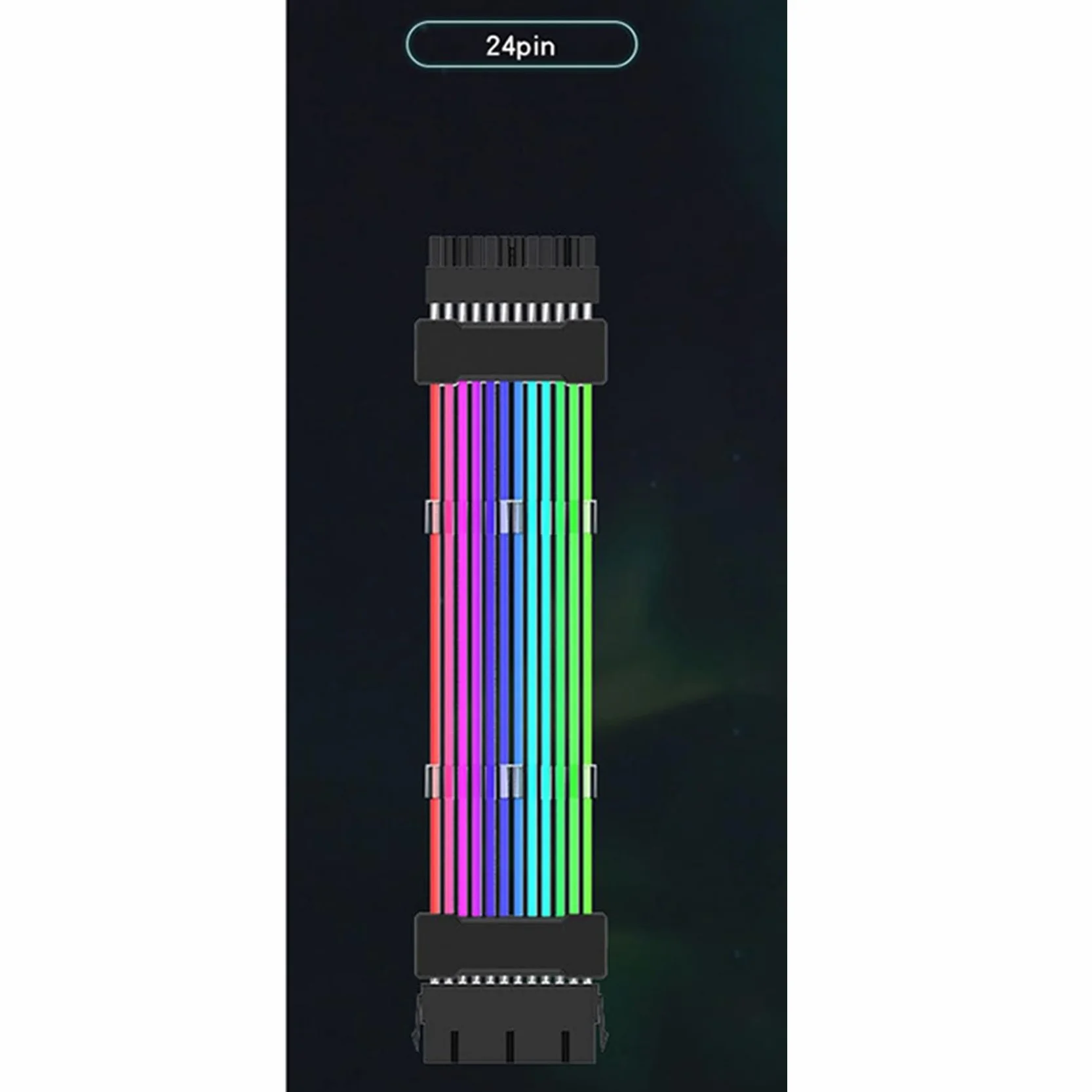 Rozszerzenie ARGB 24-pinowe rozszerzenie RGB do płyty głównej do komputera