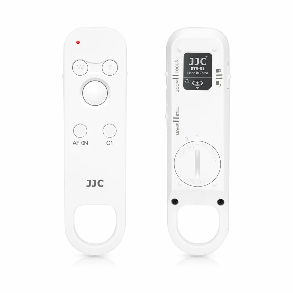 JJC Bezprzewodowy pilot zdalnego sterowania Bluetooth do Sony a7R, a7, a7ZV-1, a7ZV-1F, a7ZV-E10, aFX3, aA7C II, aA7C, aA6100, aA6400, aA600, aA7S III, aA1, aA9 II, aA9 III, RX100 VII