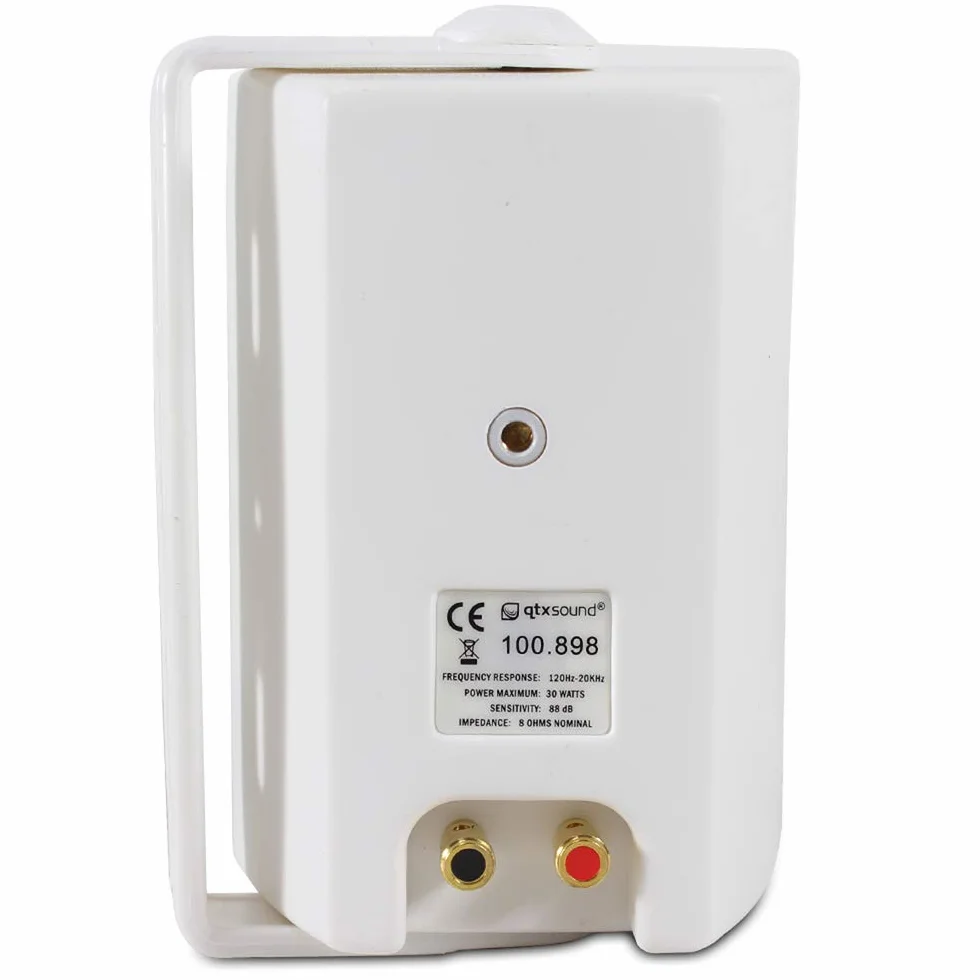 Adastra BC3W 3-calowe głośniki ścienne dwukierunkowa domowa instalacja audio HiFi Stereo 60 W białe