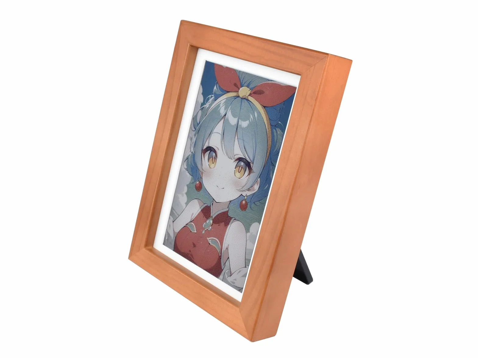 Waveshare ESP32-S3-PhotoPainter 7.3inch E6 Full Color E-Paper Display with Solid Wood Photo Frame, Ultra-Long Standby, 800 × 480 Resolution, No BAT