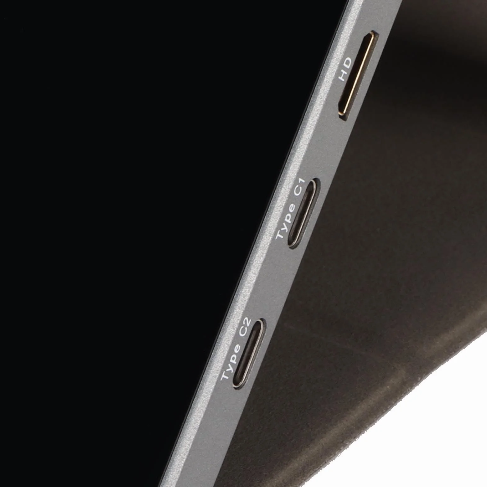 Przenośny Monitor 10,5 Cala, Zewnętrzny Monitor 1080P USB CMonitor do Gier z Ekranem Dotykowym IPS z Etui Ochronnym do Laptopa, Komputera PC, Telefonu, Konsoli PS i Konsoli