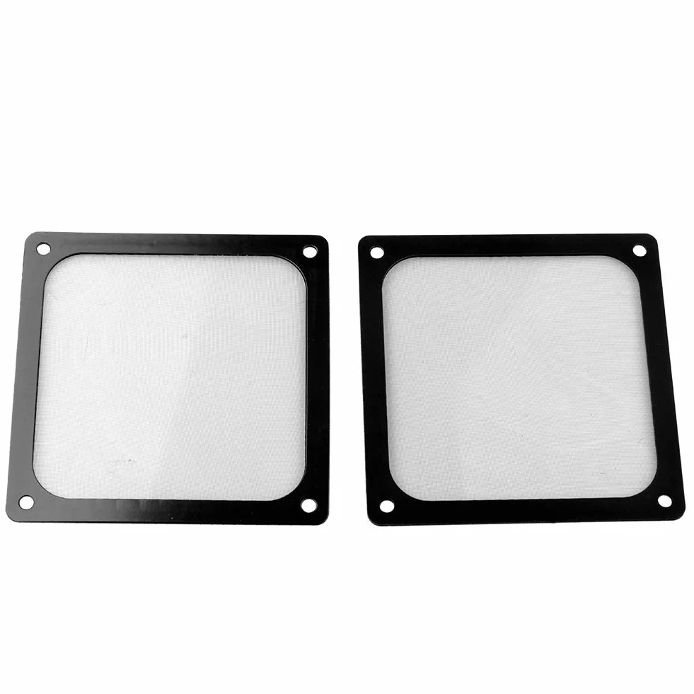 Osłona wentylatora 140x140 mm czarna z filtrem przeciwpyłowym magnetyczna
