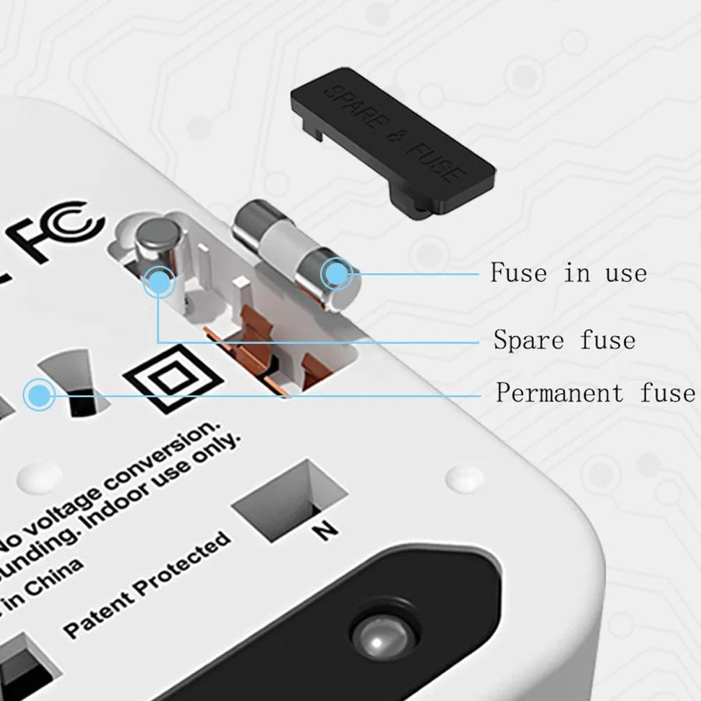 International Plug Converter, Universal Usb. Converter Socket, International Plug Converter Blisko, (Color : E)