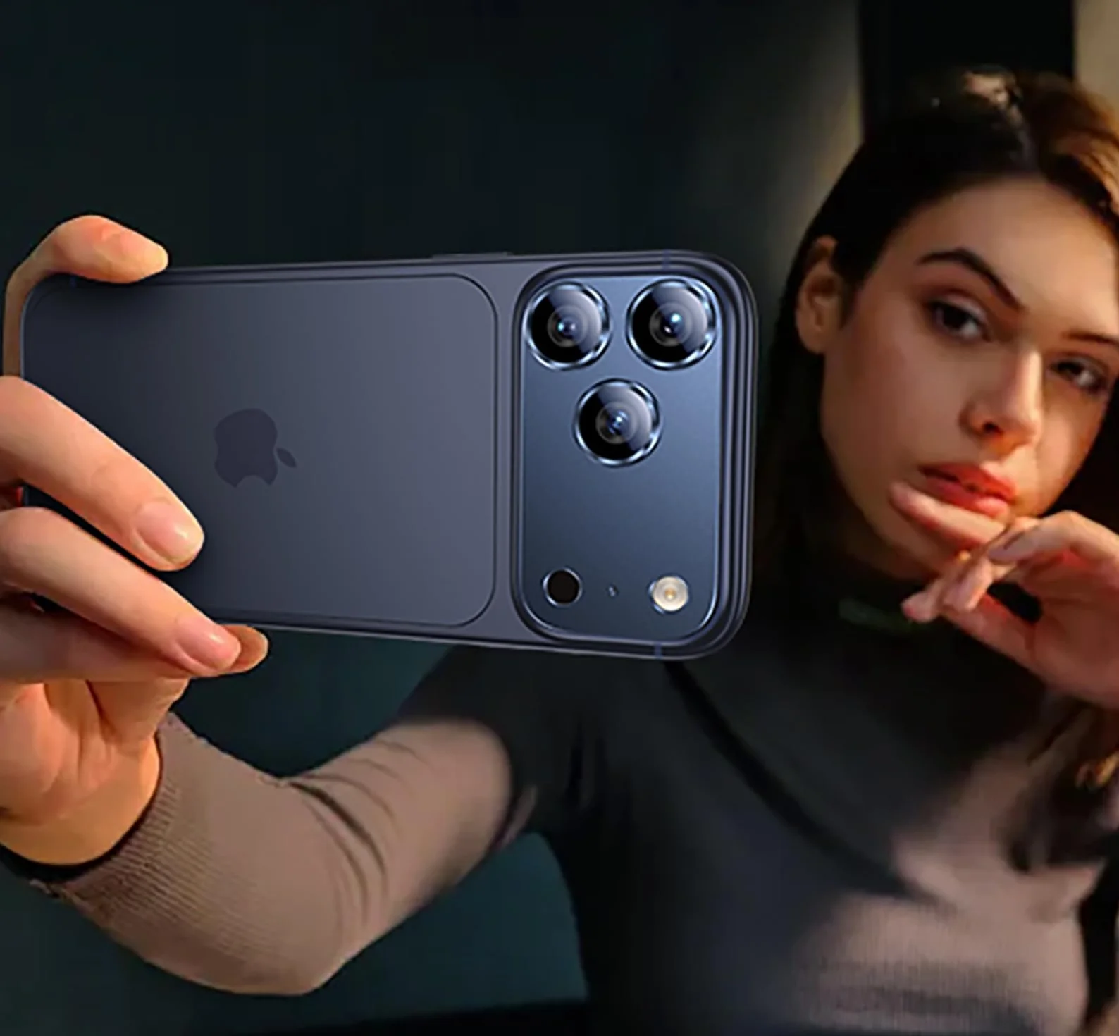 Kompatybilny z iPhone 17 Pro Max osłona obiektywu aparatu, [klasa wojskowa nietłukąca] [silna przyczepność] metalowa osłona ze szkła hartowanego, osłona ekranu aparatu, akcesoria