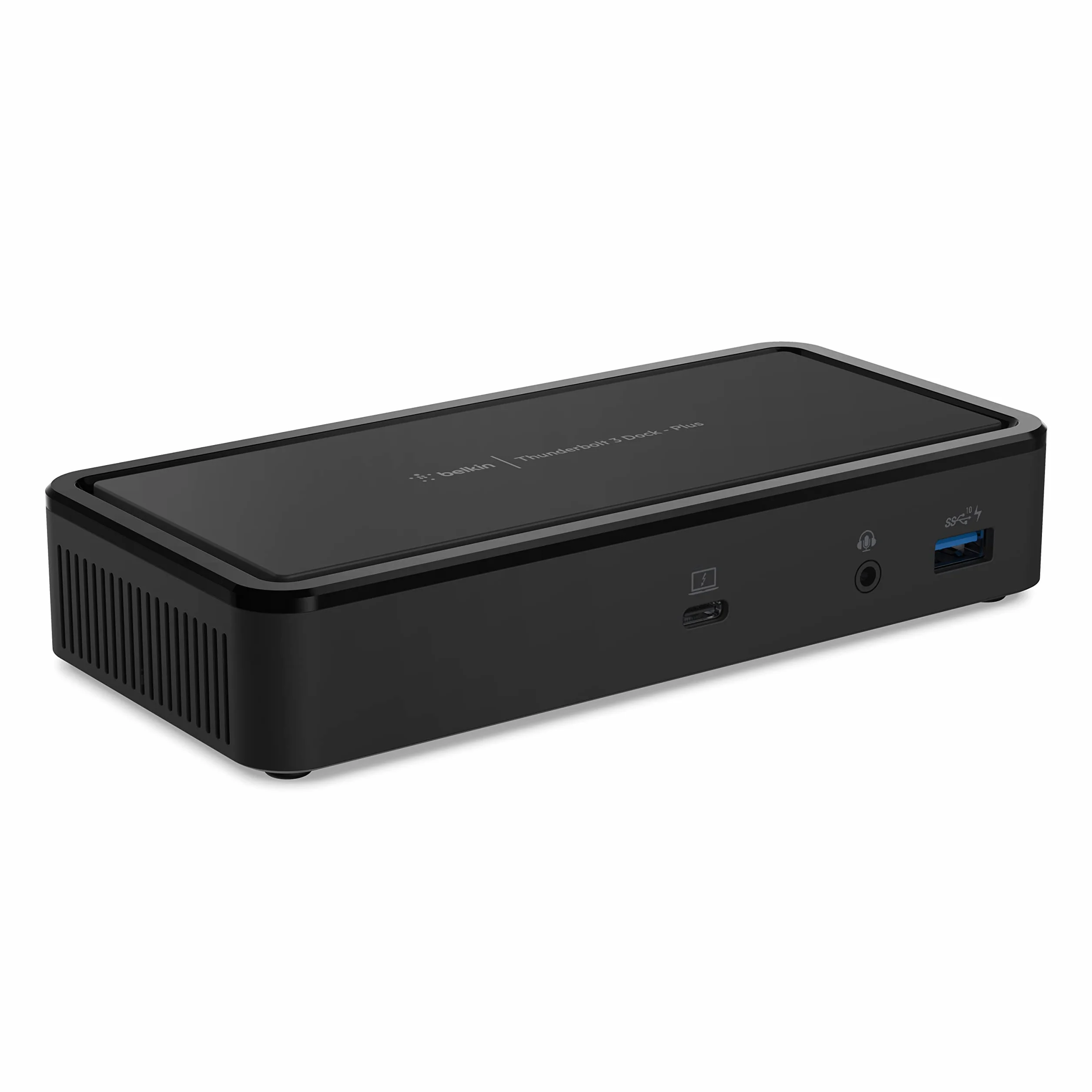 Stacja dokująca Belkin Thunderbolt 3 Dock Plus z 0,8 m kablem Thunderbolt 3 (stacja dokująca Thunderbolt dla macOS i Windows), Podwójne 4K przy odświeżaniu 60 Hz, transmisja 40 Gb/s, ładowanie 60 W