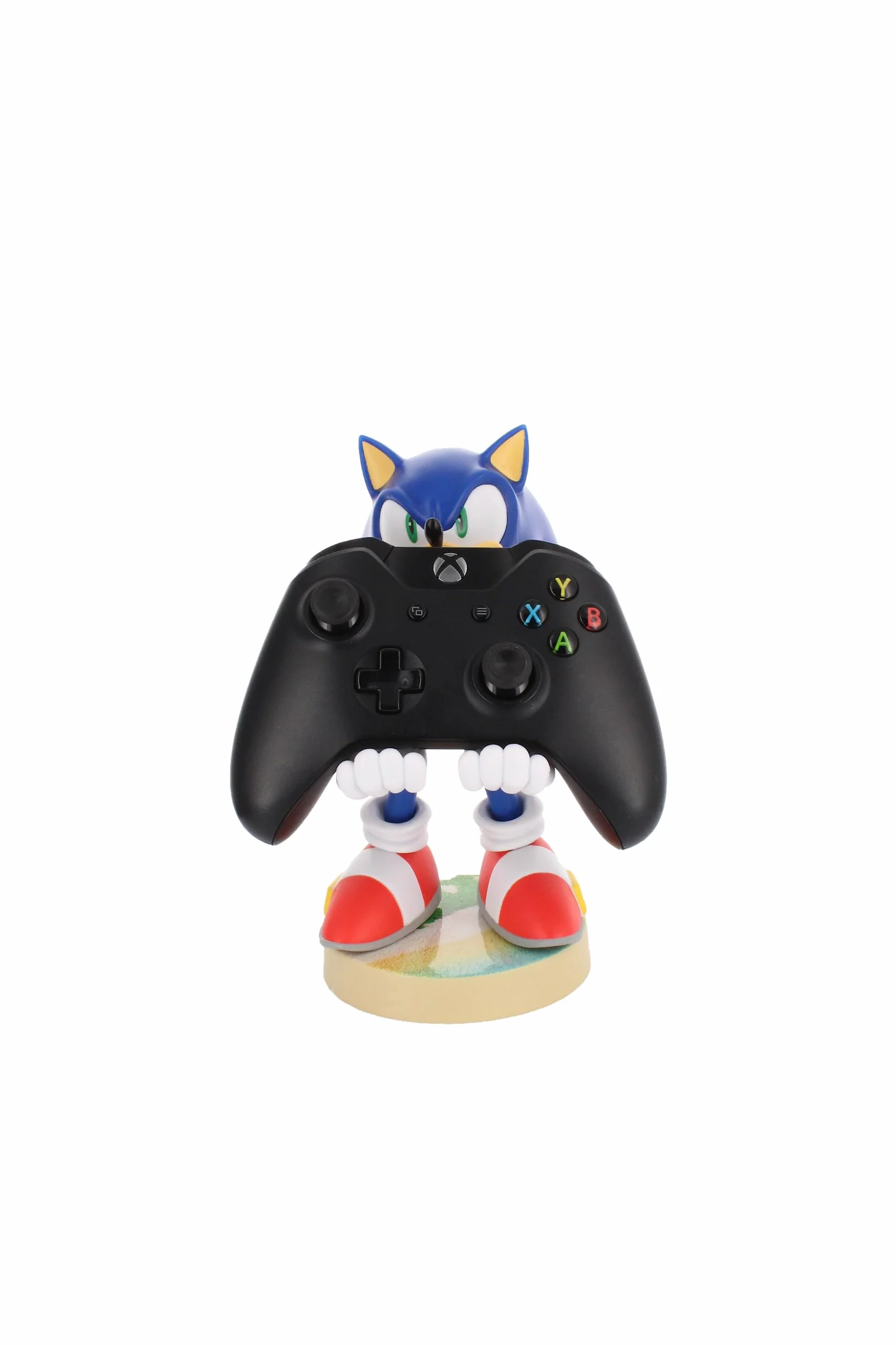 Cable Guys - Modern Sonic the Hedgehog Gaming Accessories Holder & Phone Holder for Controller (Xbox, Play Station, Nintendo Switch) & Phone (Iphone, Samsung Galaxy, Google Pixel)