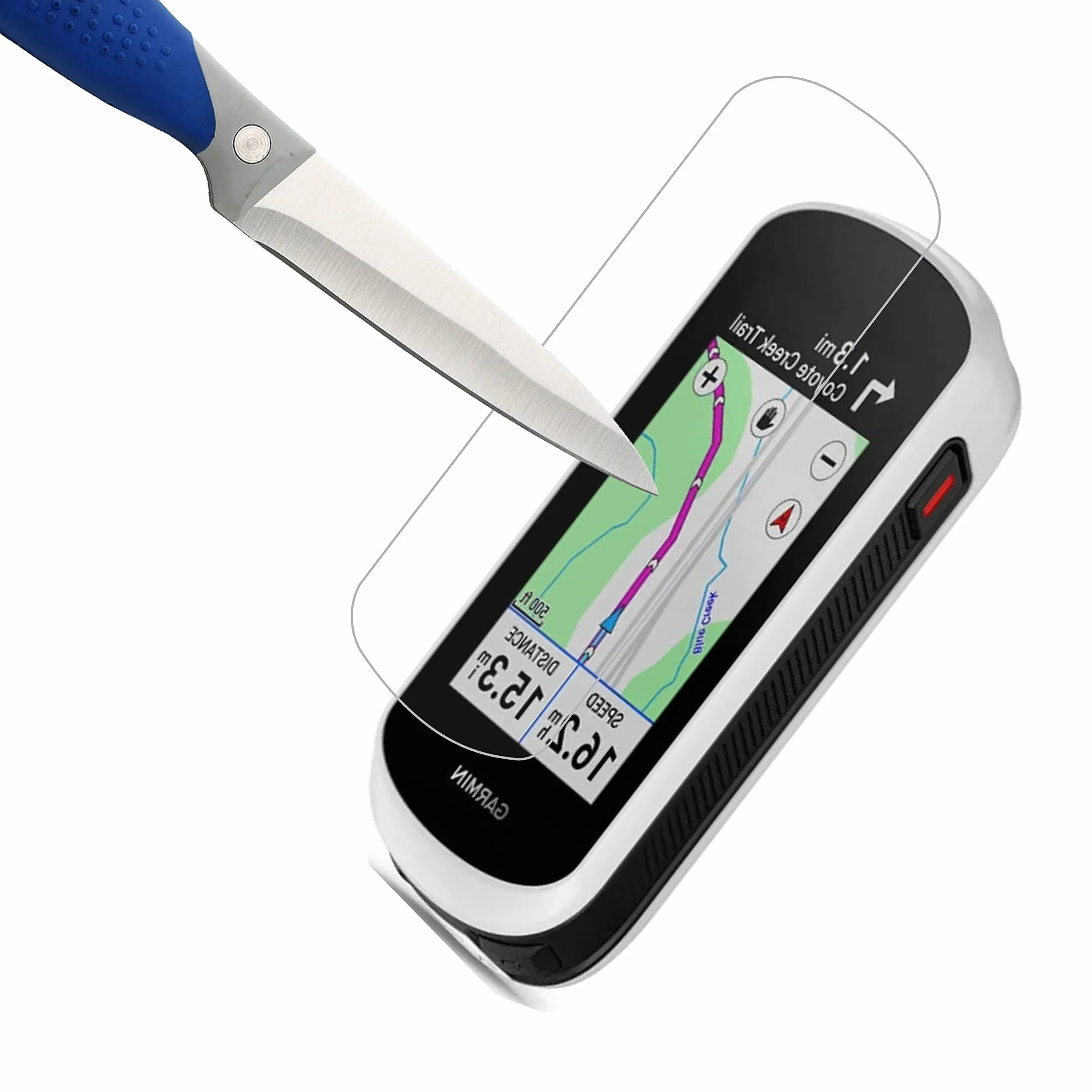 Mr.Shield Ochraniacz Ekranu do Garmin Edge Explore 2, 3 Sztuki Szkło Hartowane 9H Odporny na Zarysowania HD