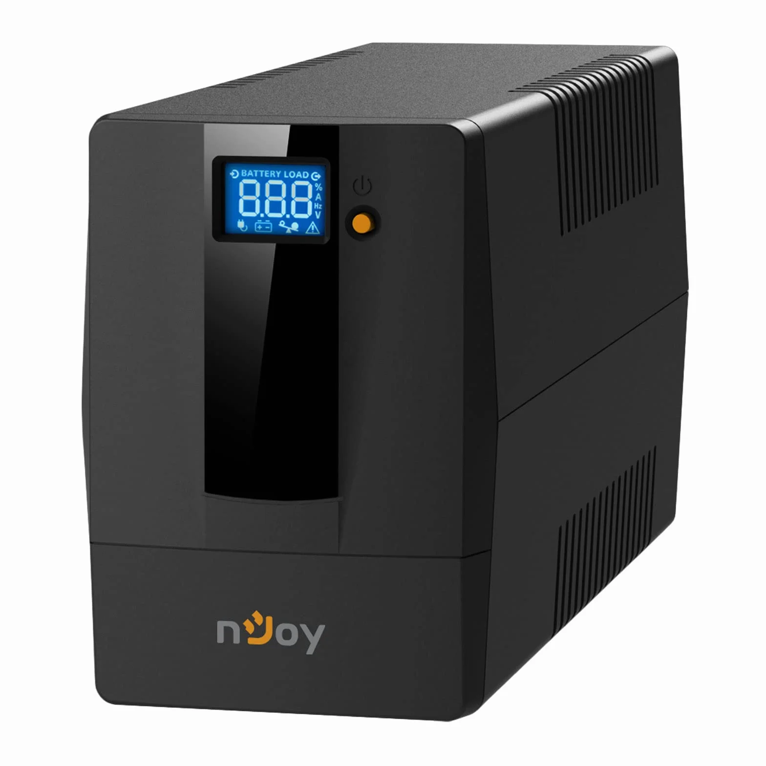 Njoy Horus Plus 800Va Line Interactive Ups 480 W LCD Touch Screen Avr 2 Schuko 1 Rj45 / Rj11 In/Out USB 1 akumulator 12 V 9 Ah