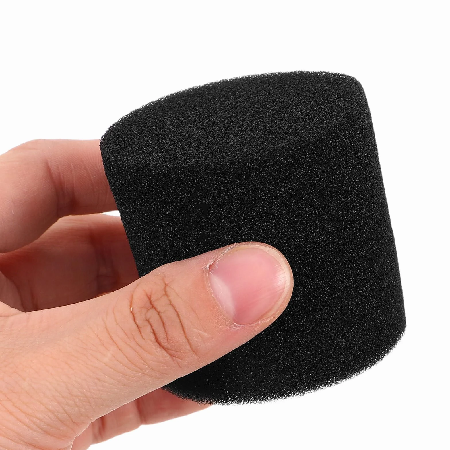 SHINEOFI 4 szt. gąbki zaślepiające rurkę portu subwoofera - 53 x 50 mm, zatyczka o dużej gęstości do otworu wentylacyjnego w obudowie głośnika - gąbka zaślepiająca rurkę bass-reflex DIY dla lepszej