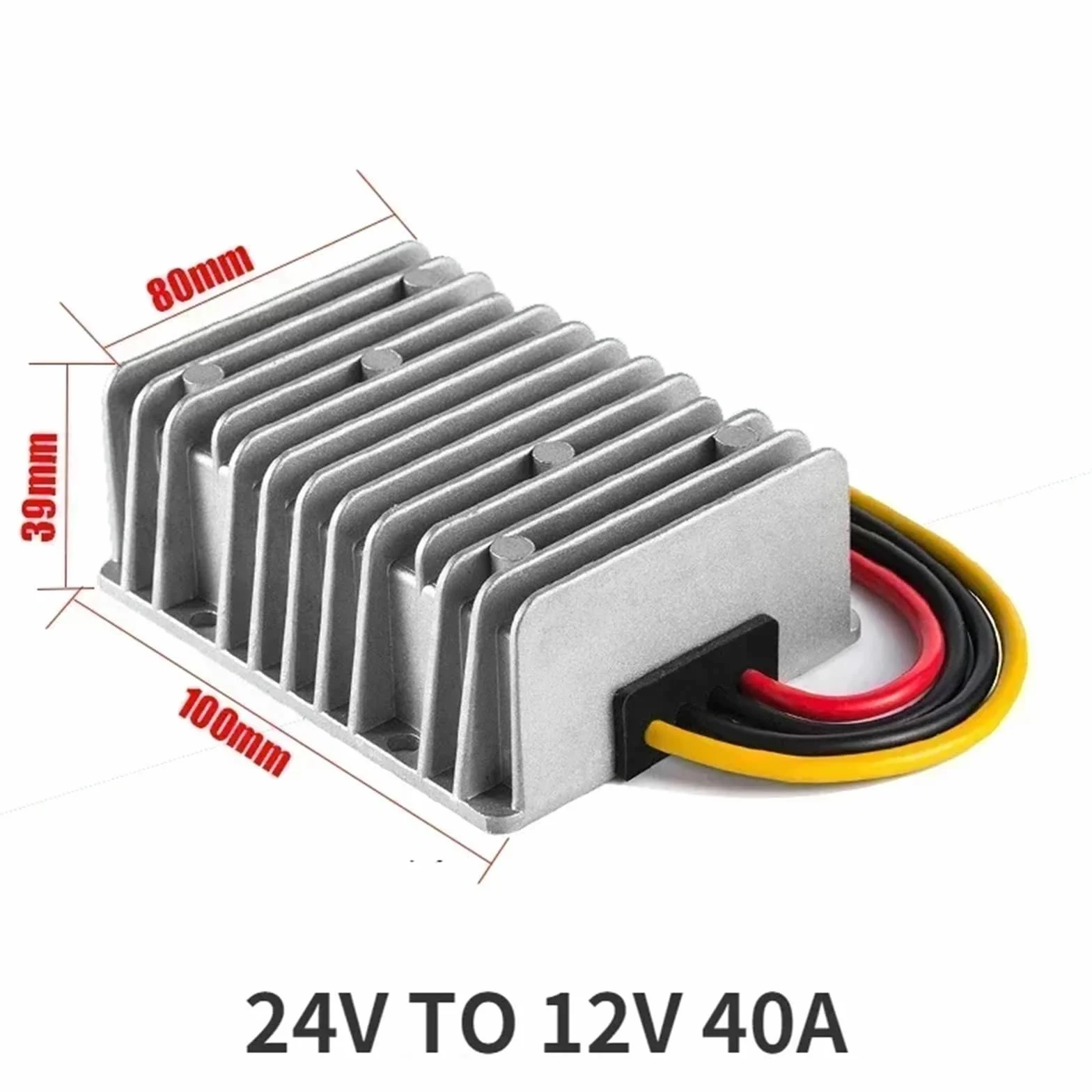 1 x transformator napięcia 24 V na 13,8 V, 12 V, 5 A, 60 A, 40 A, 30 A, 20 A, 15 A, 10 A, przetwornica napięcia stałego (24 V na 12 V 40 A)