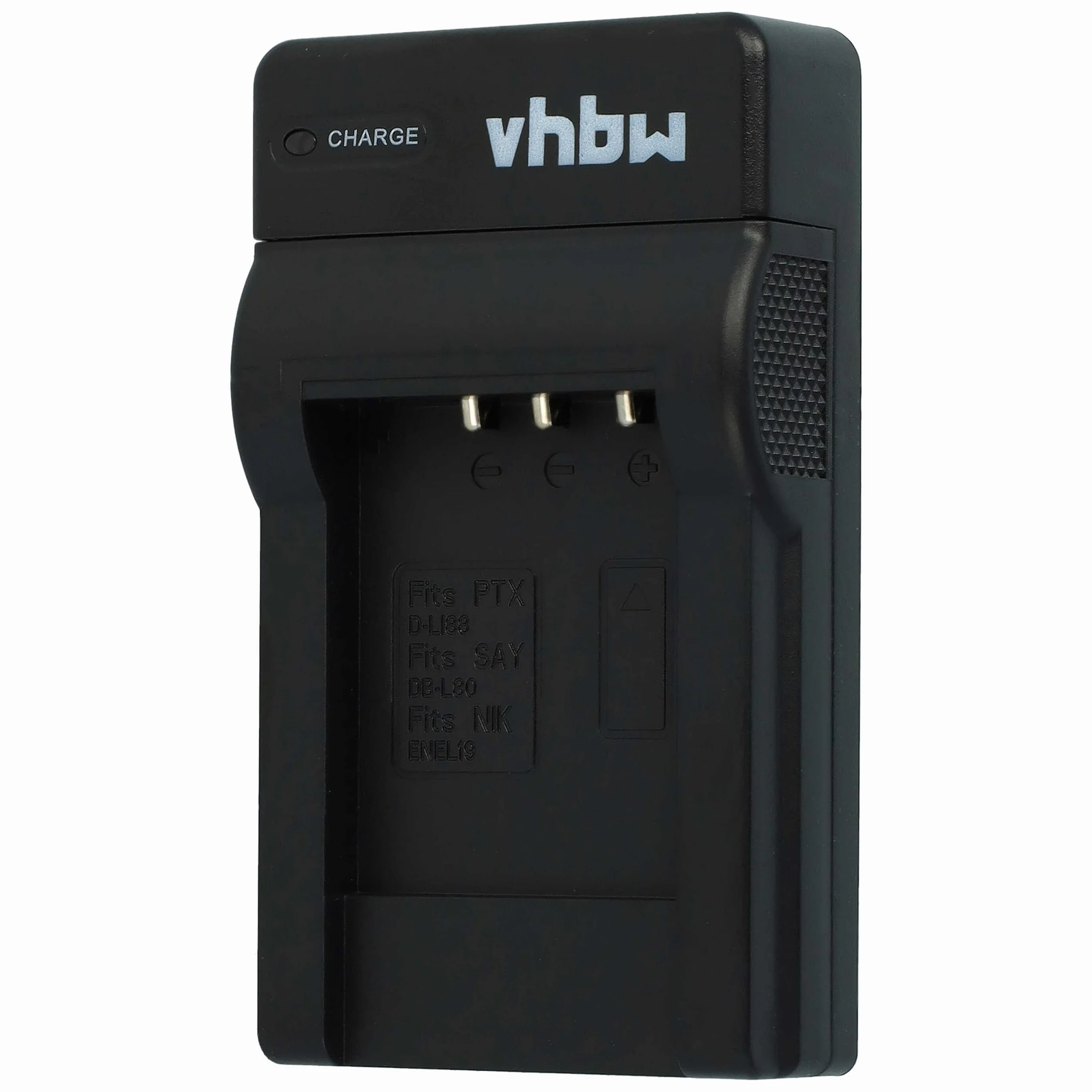 vhbw Ładowarka USB-C kompatybilna z aparatem Nikon Coolpix A300, A100, S2750, S2500, S100, S2600, S2550 - ładowarka + kabel USB-C wskaźnik ładowania