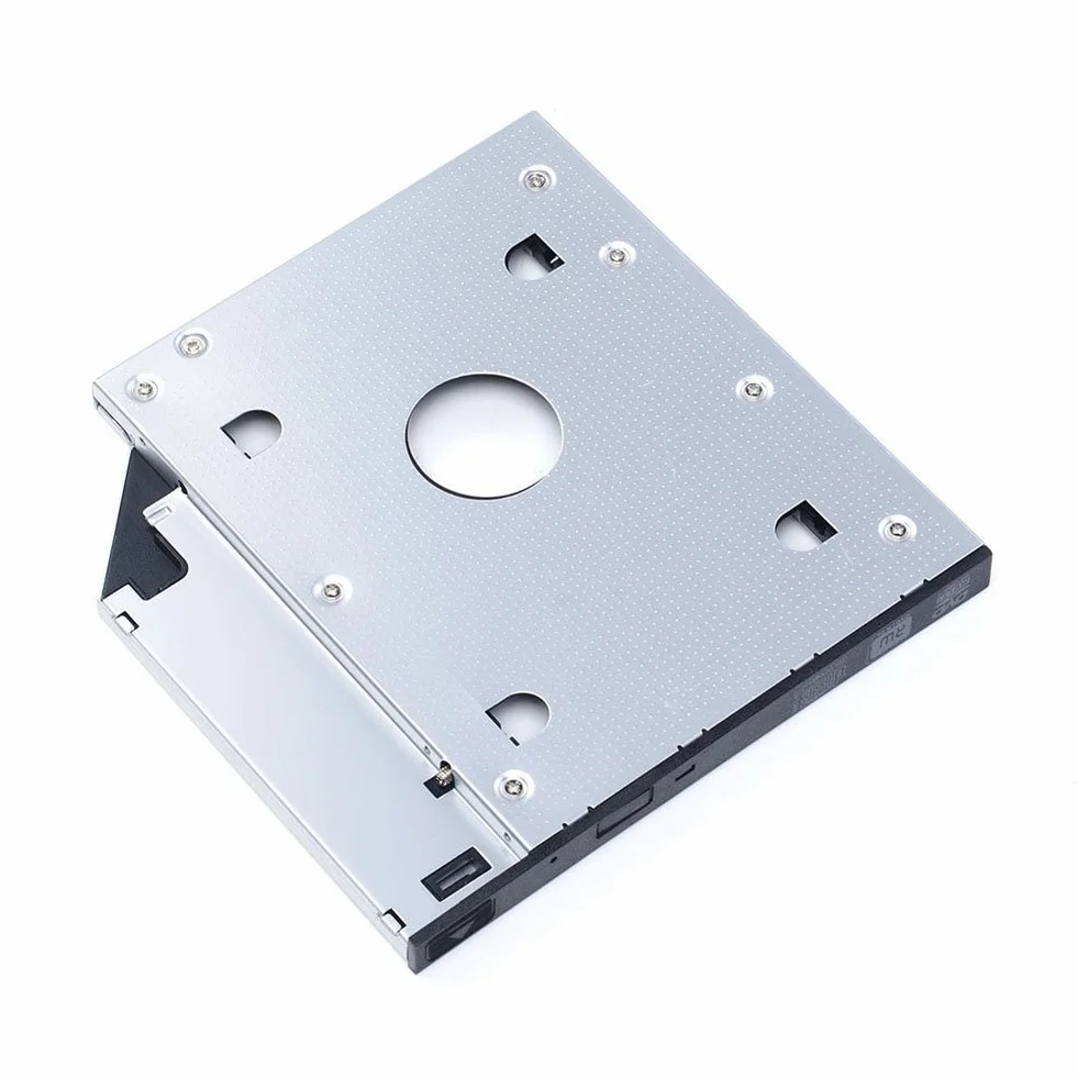 RGBS 9,5 mm SATA na SATA 2. HDD HD dysk twardy Caddy etui do ASUS ACER HP Dell Benq Sony uniwersalny laptop CD/DVD-ROM optyczna wnęka