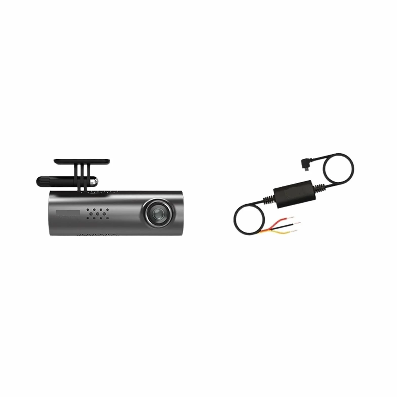 Inteligentna kamera na deskę rozdzielczą Angielski sterowanie głosem Kamera samochodowa 1080P Wifi Wideorejestrator samochodowy Rejestrator Super Widzenie Nocne(1S D06 n HW Kit,64GB TF card)