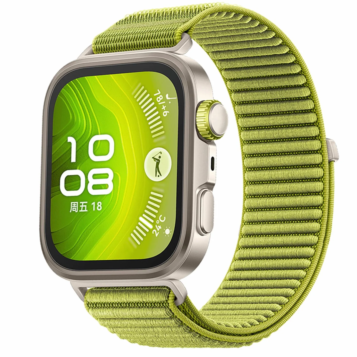 Issinlky Nylonowa opaska kompatybilna z Huawei Watch Fit 4 Pro/4/3, elastyczny pasek sportowy dla Huawei Fit 4 Pro/4/3 Kobiety Mężczyźni