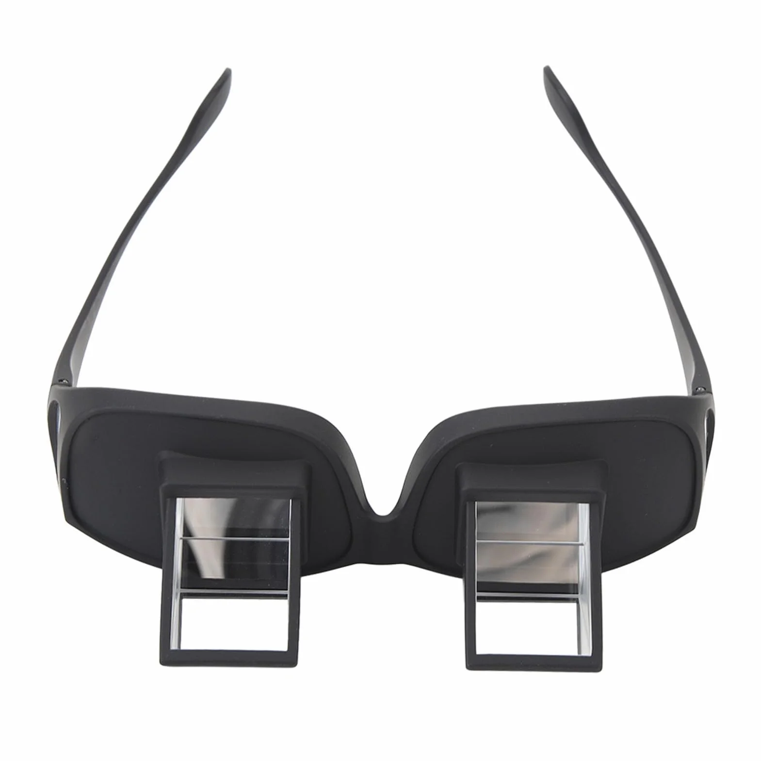 Okulary z Pryzmatem HD 90 Stopni Poziome Leżące Czarne