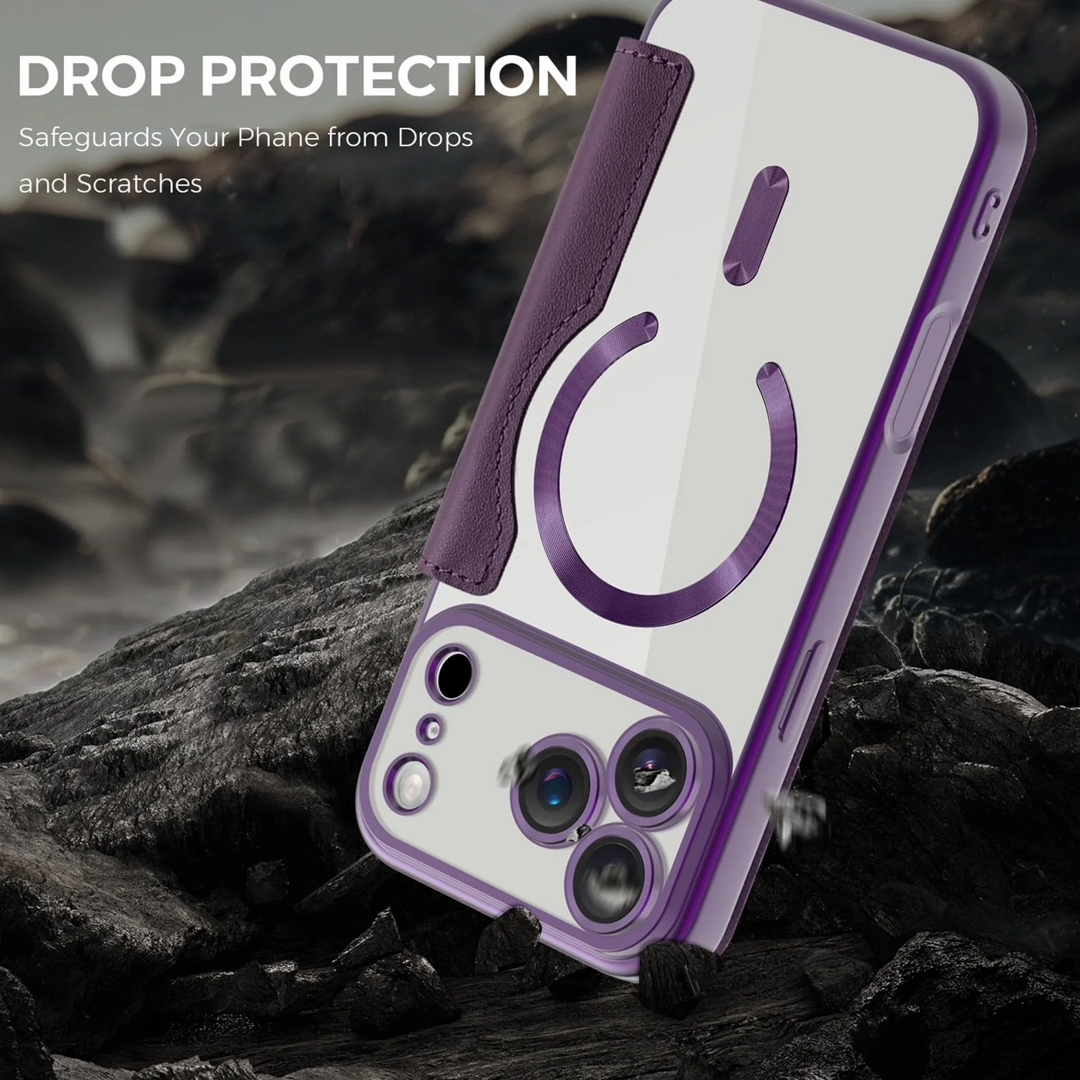 Generic etui kompatybilne z iPhone 12 Pro Max Kolor: (brązowy) Wysokiej jakości skórzane twarde silikonowe etui magnetyczne z klapką