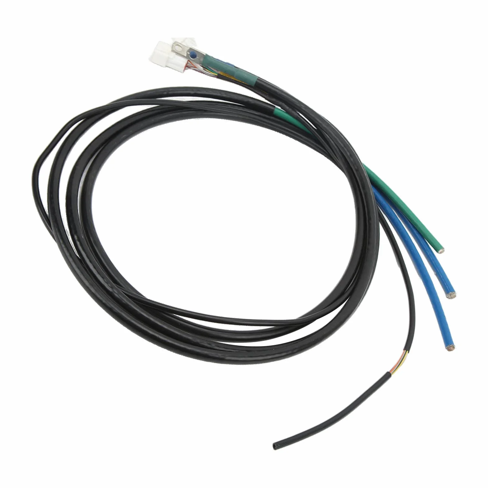 Dioche 4 szt. Przedłużacz Silnika Miedziany Kabel Silnikowy Dzielony o Długości 25 mm² i Długości 35 M do Akcesoriów do Pojazdów Elektrycznych