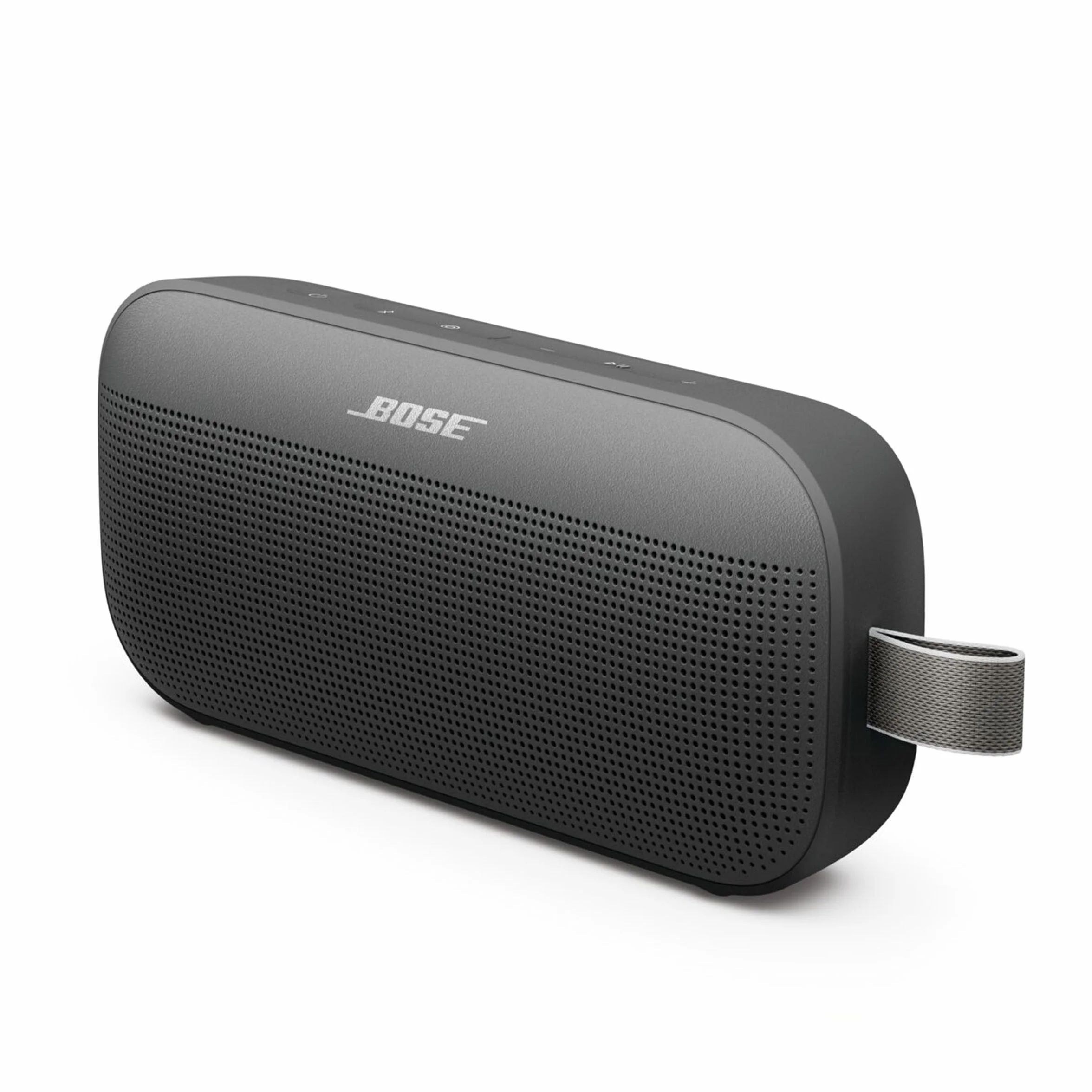 Bose SoundLink Flex SE (2. gen.) Przenośny głośnik Bluetooth, przenośny głośnik zewnętrzny z dźwiękiem Hi-Fi, do 12 godzin pracy akumulatora, odporność na wodę i pył, czarny