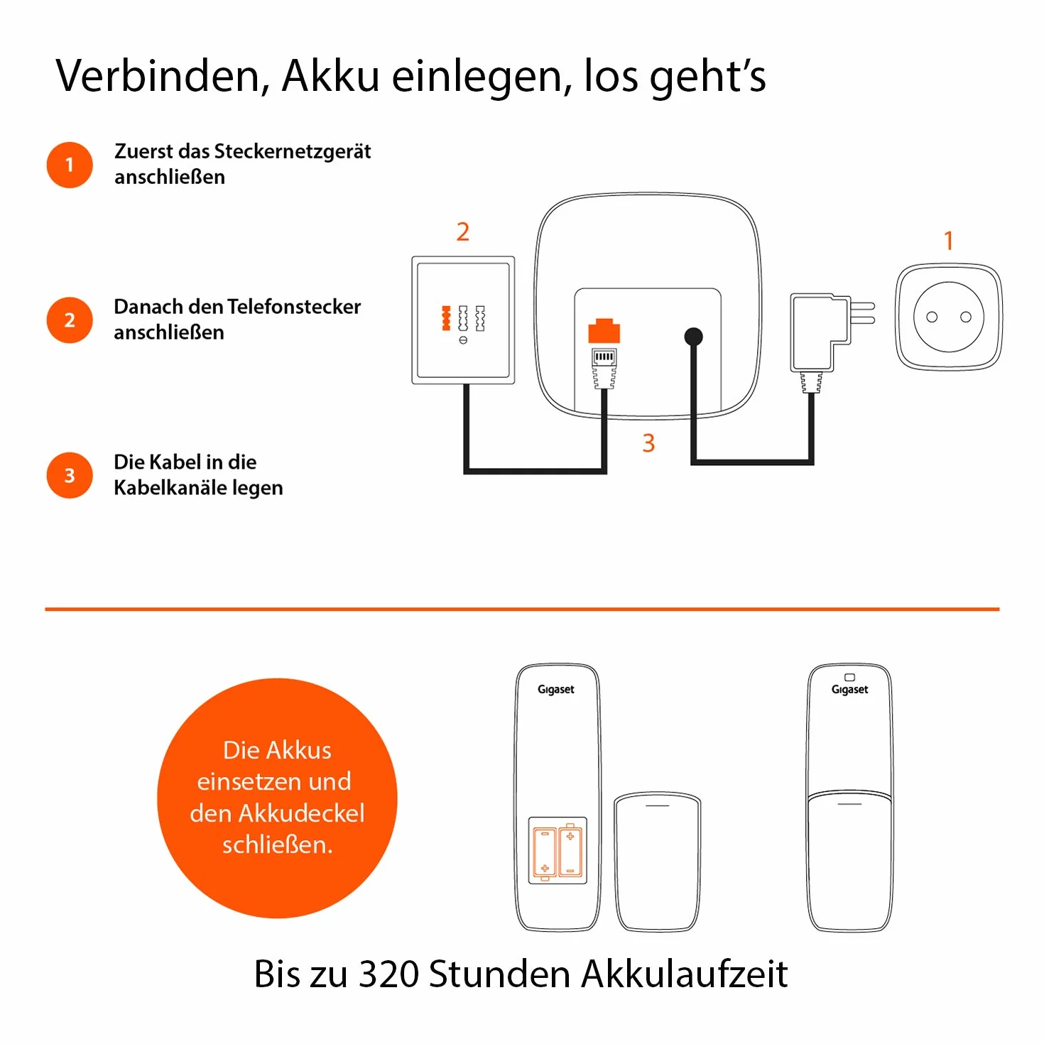 Gigaset E560 platin