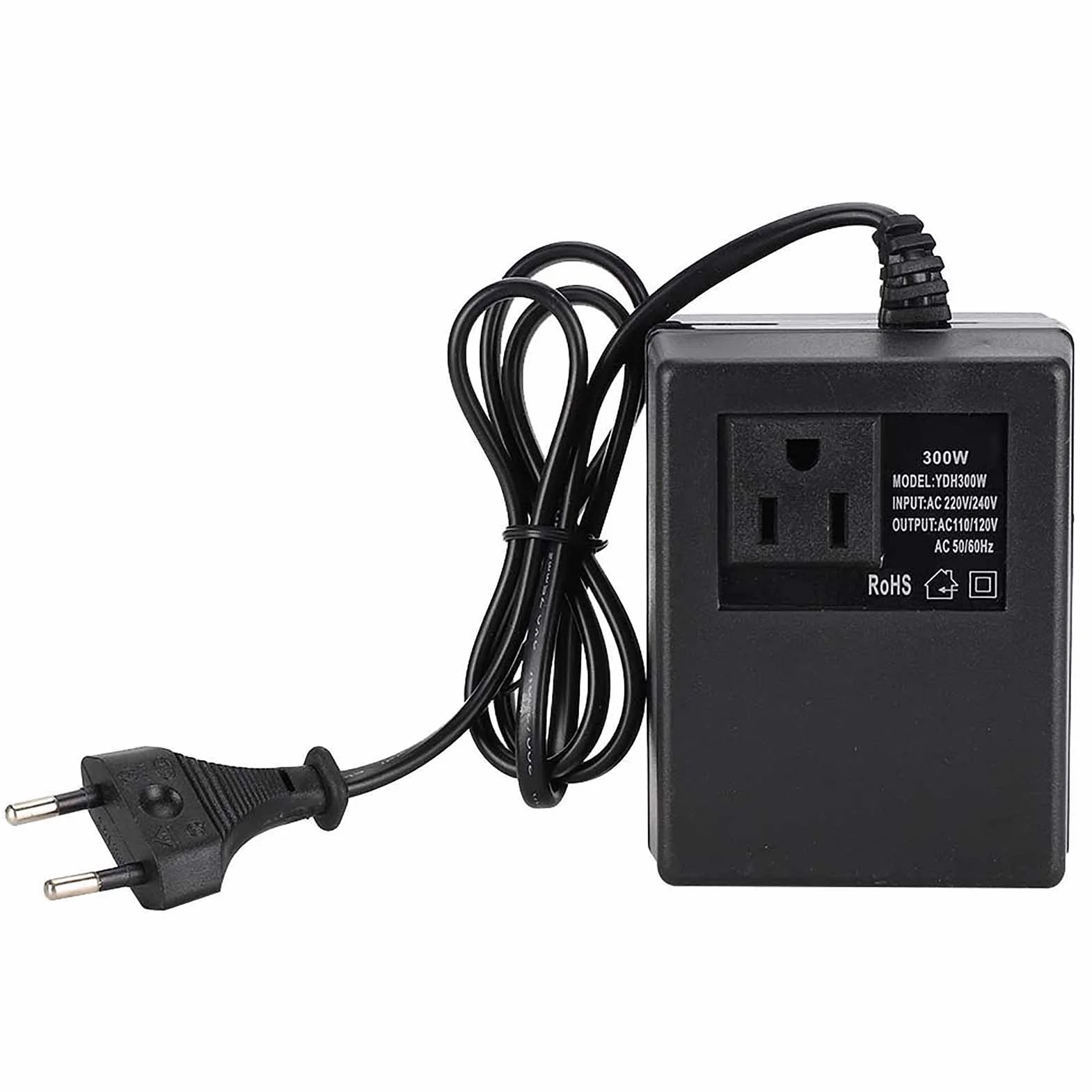 Przetwornica napięcia 300W 220V-110V 50/60Hz Adapter podróżny EU do podróży