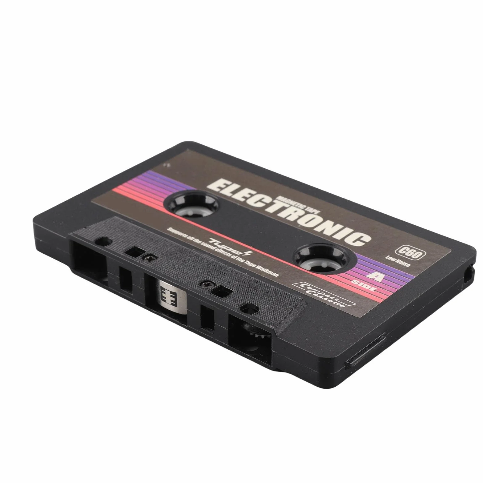 Bezprzewodowy Adapter do Kaset, Kompaktowy i Wydajny, Zapewniający łatwy Dostęp do Muzyki w Samochodach z Zasilaniem USB