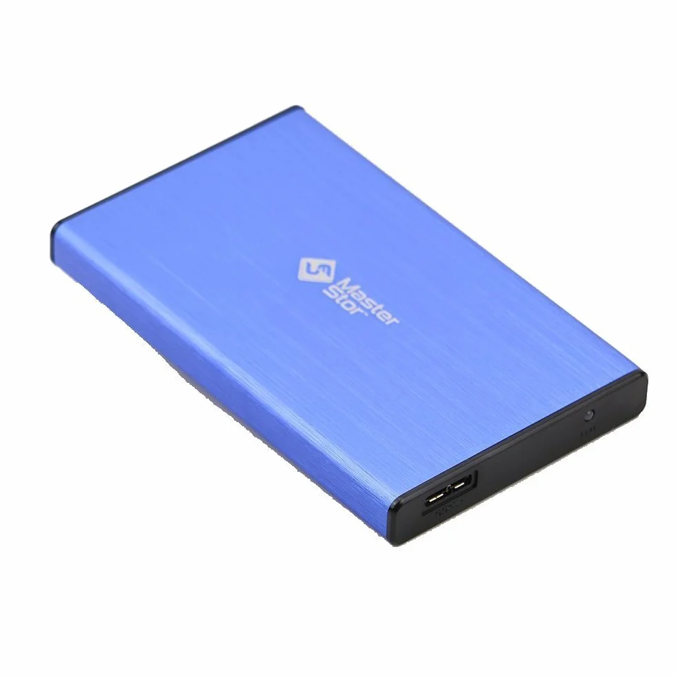 MasterStor Zewnętrzny dysk twardy 320 GB USB 3.0 Super-Fast 2,5-calowy dysk twardy SATA laptop przenośny dysk twardy niebieski