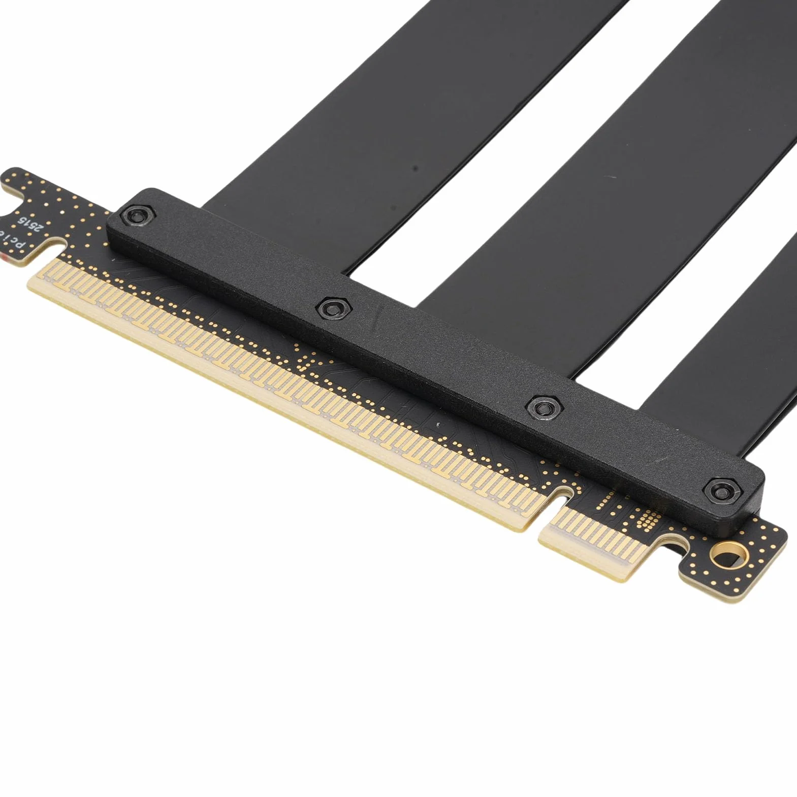 aqxreight Kabel Nośny Karty Graficznej PCIE 5.0, Przedłużacz 16X Gen 5 dla Kart Graficznych RTX 4090 i Nowej Generacji, przepustowość 128 GB/s, Płaska Konstrukcja z Ekranowaniem EMI dla Komputerów