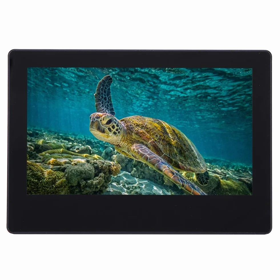 7-calowy monitor IPS z pełnym kątem widzenia i ekranem LCD Wyświetlacz HDMI z obudową do komputera Mini PC Display