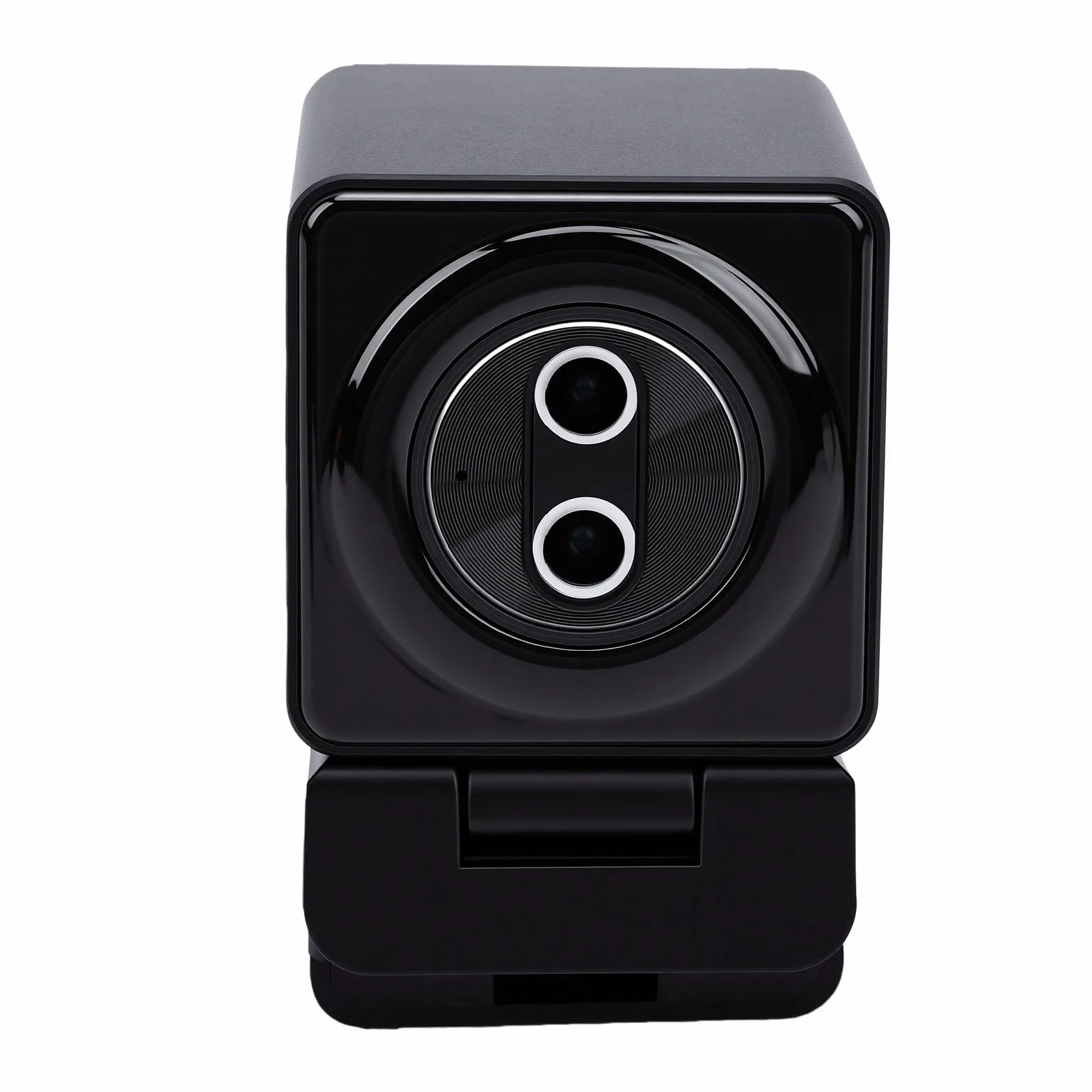 ZJchao Kamera Internetowa Plug and Play z Pilotem, Czujnik CMOS 4K, Szeroki Kąt 110°, Mikrofon z redukcją Szumów do Wideokonferencji, Transmisji na żywo, Nauczania Online (BLACK)