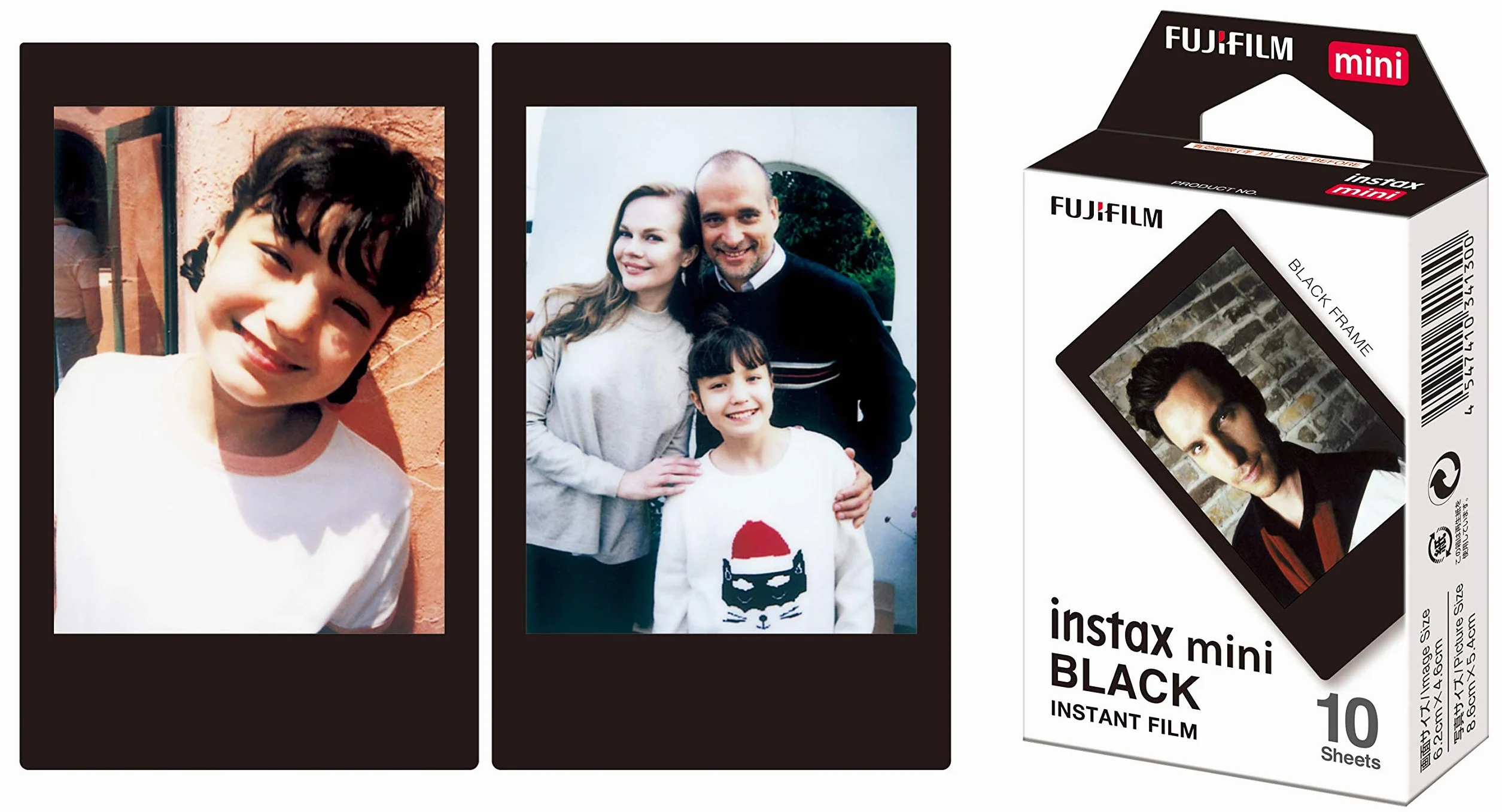 Instax Film Mini Czarny 10 sztuk