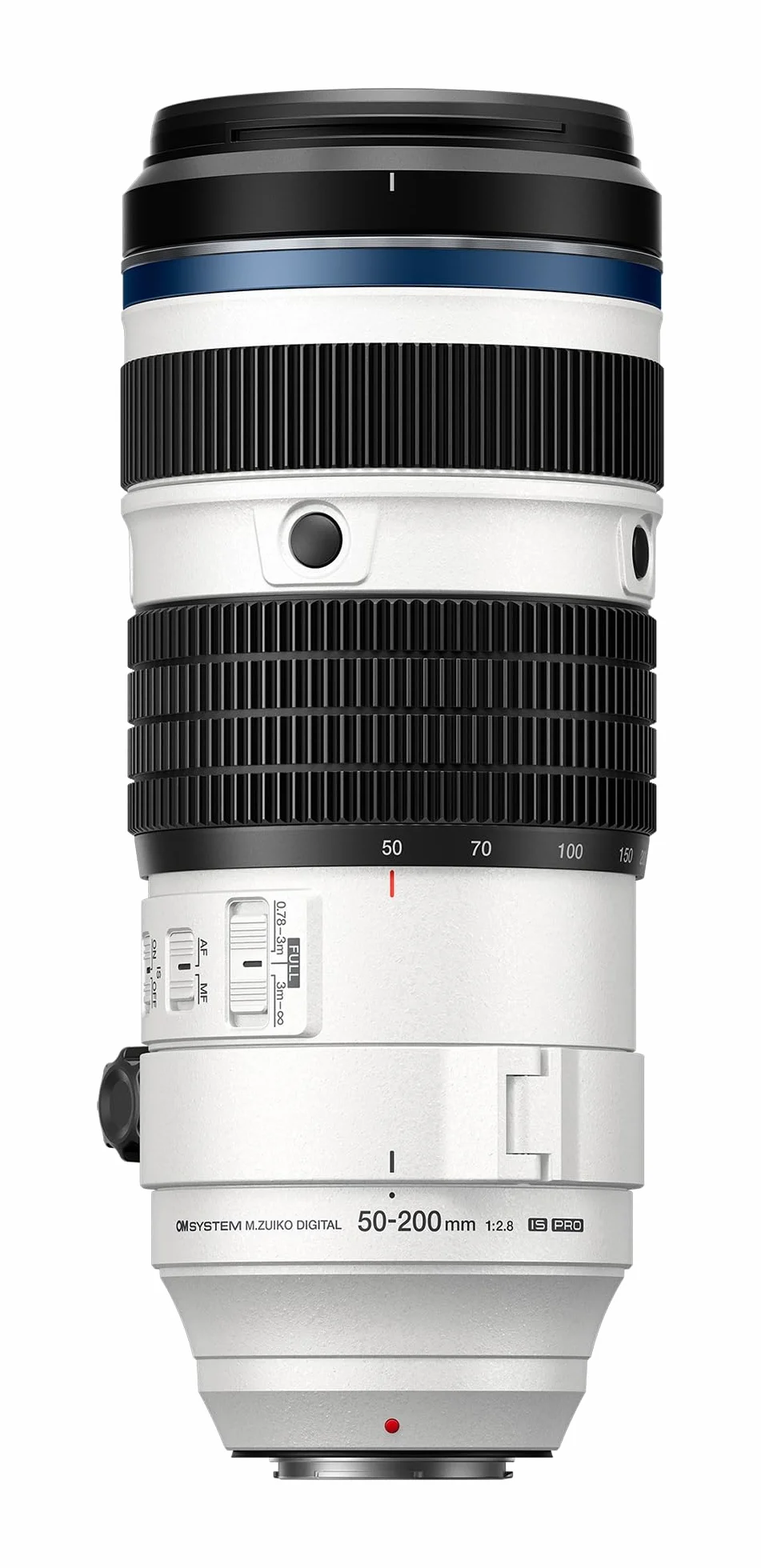 OM SYSTEM M.Zuiko Digital ED 50-200mm F2.8 IS PRO Obiektyw Telezoom MFT | Jasny teleobiektyw do Olympus i Panasonic, stabilizacja obrazu IS, lekki, uszczelnienie IP53, bokeh, mocowanie M4/3