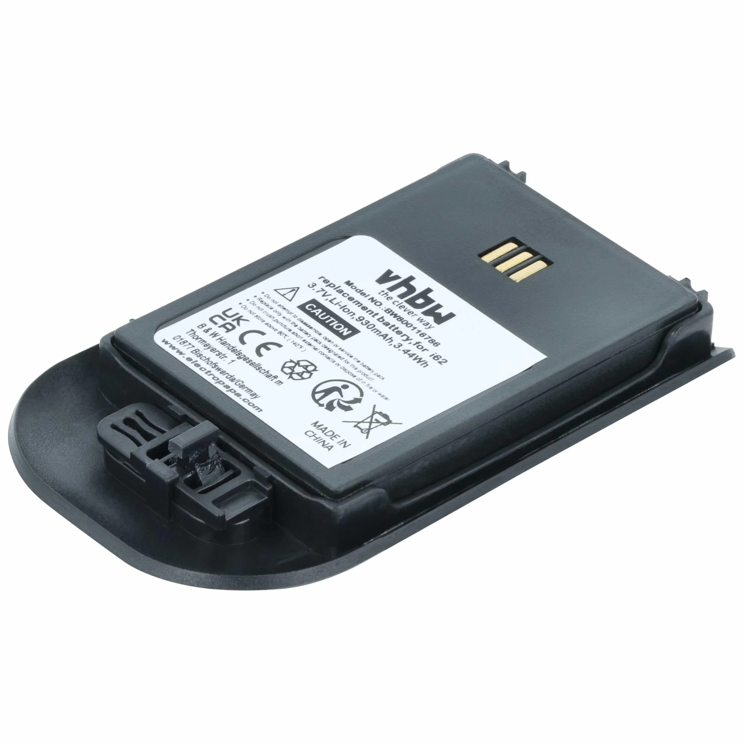 vhbw 10 x bateria zastępuje Siemens S30122-X8008-X38, L30250-F600-C325, 5530000102 do bezprzewodowego telefonu stacjonarnego (930 mAh, 3,7 V, Li-ion) czarny