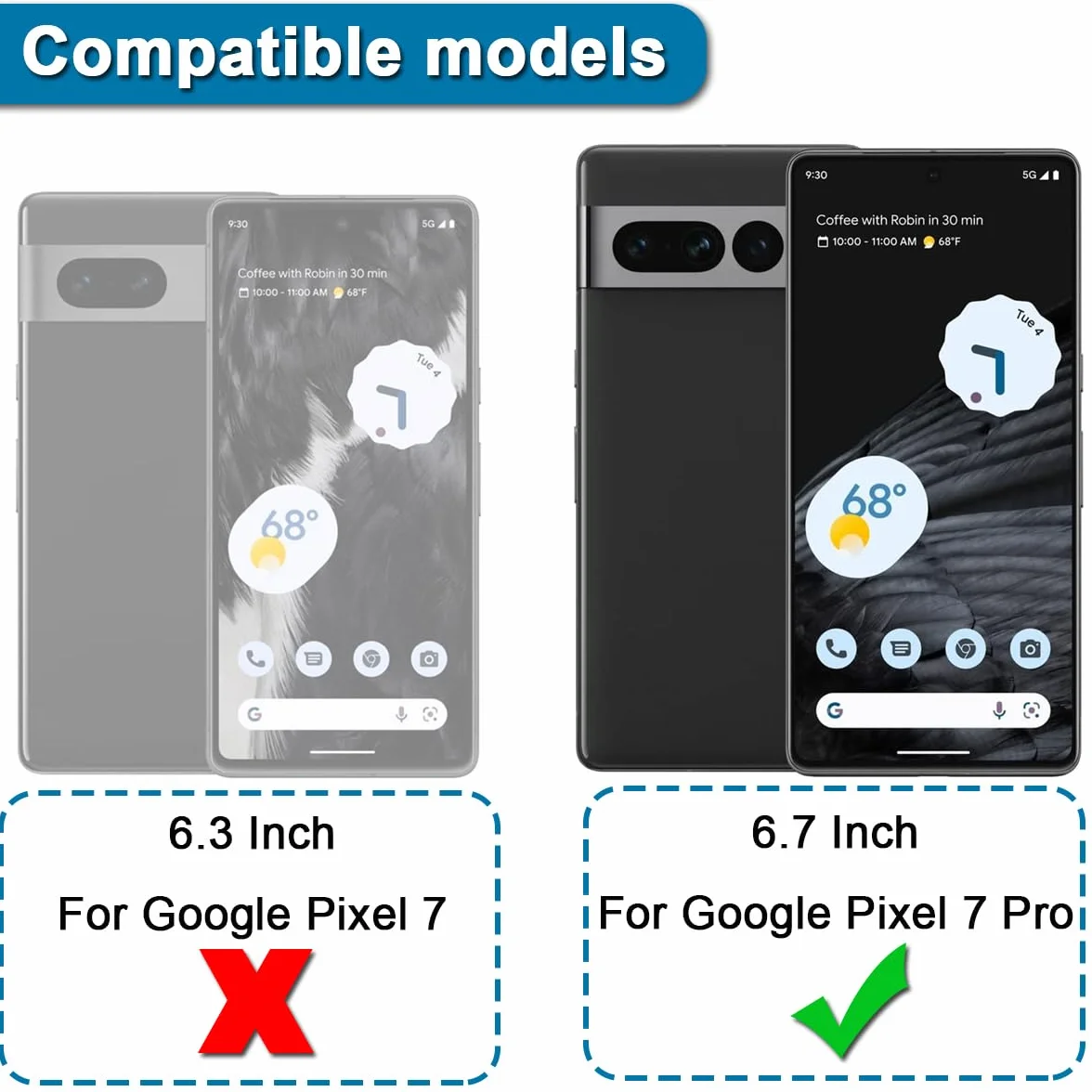 2 szt. tylna szklana osłona obiektywu aparatu do Google Pixel 7 pro 16.0 cm, z fabrycznie zainstalowanym klejem i profesjonalnym zestawem naprawczym (17.0 cm, czarna)