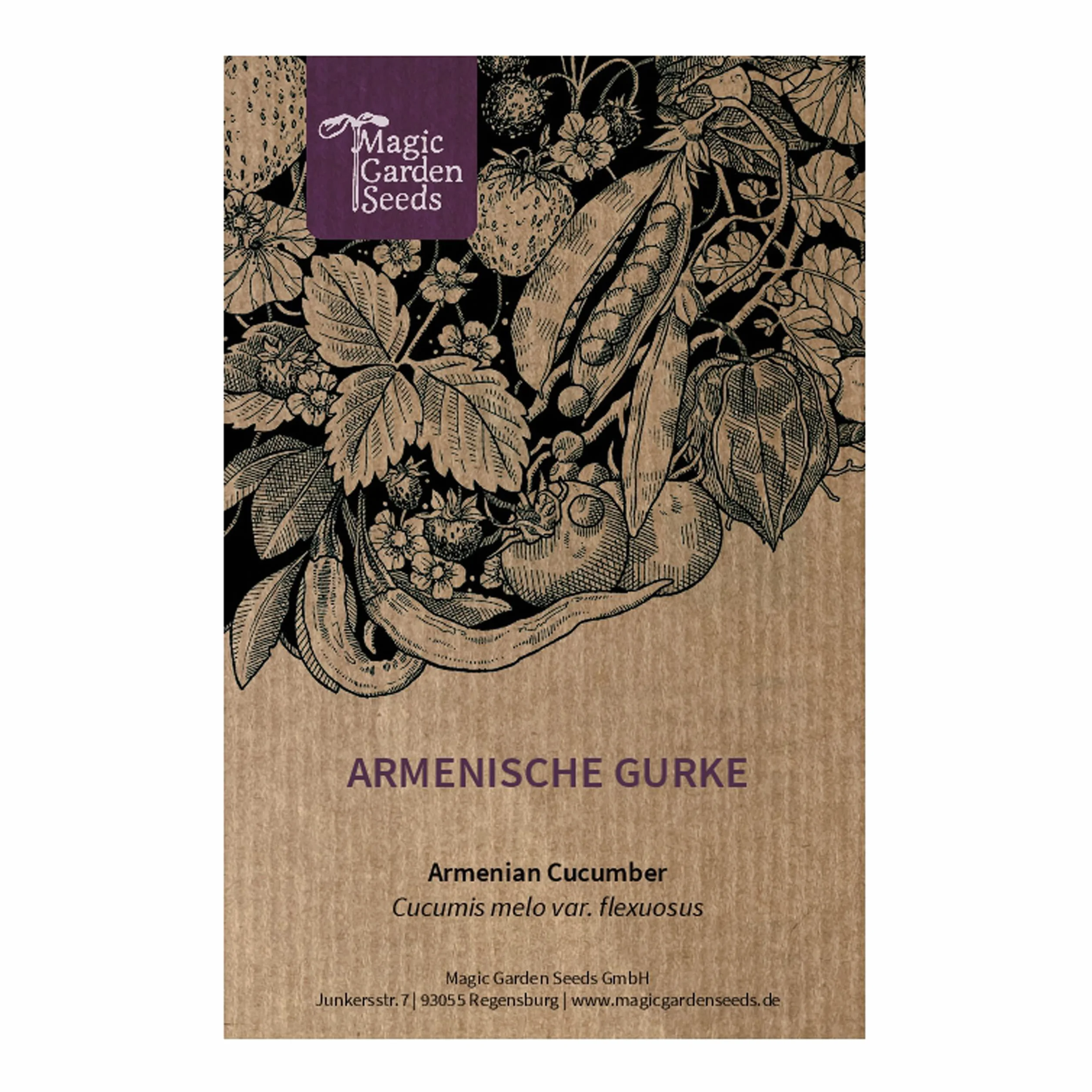 Ogórek ormiański Cucumis melo var. flexuosus 5 nasion