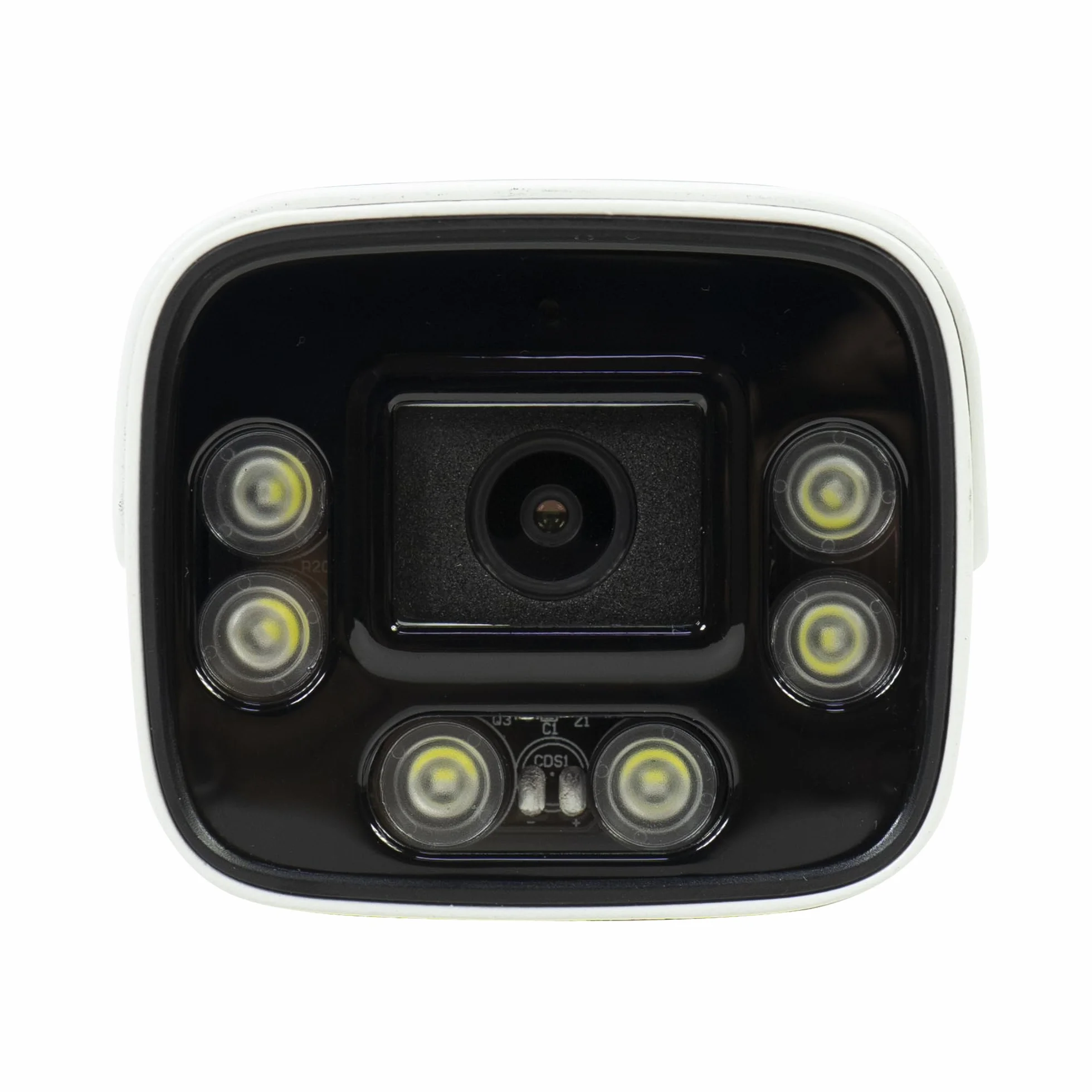 Kamera do monitoringu wideo PNI IP780, 8 MP, 4K, IP, 6 diod IR, IP66, biała