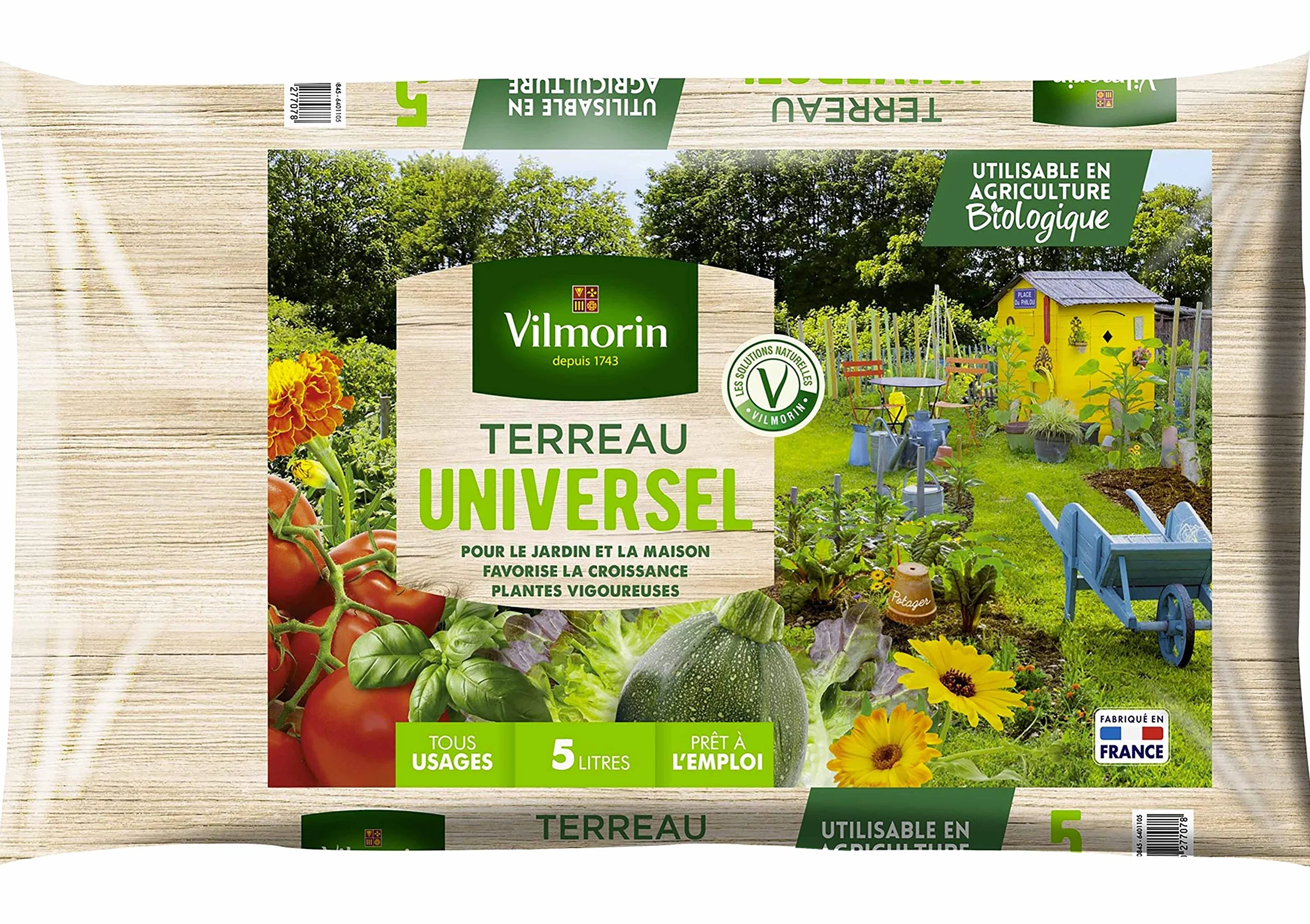 Vilmorin Terreau Universal, brązowy - 5 l