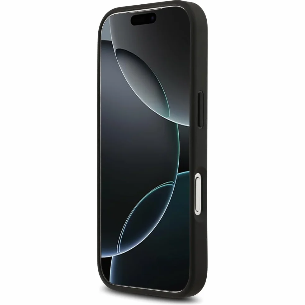 CG MOBILE Aston Martin HC Kevlar design licznika kompatybilny z Mag Safe etui do iPhone 17 Pro (czarne)