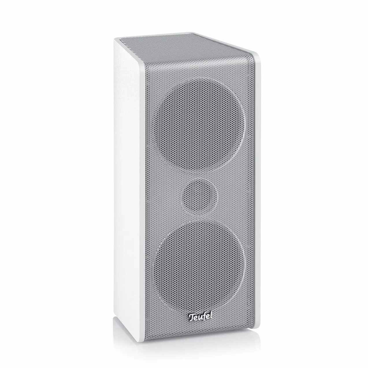 Teufel CONSONO 35 Concept Surround 5.1 zestaw gotowy do gry, kompletny system 5.1 zapewniający prawdziwy dźwięk przestrzenny podczas gier, dźwięku filmu i muzyki (biały)