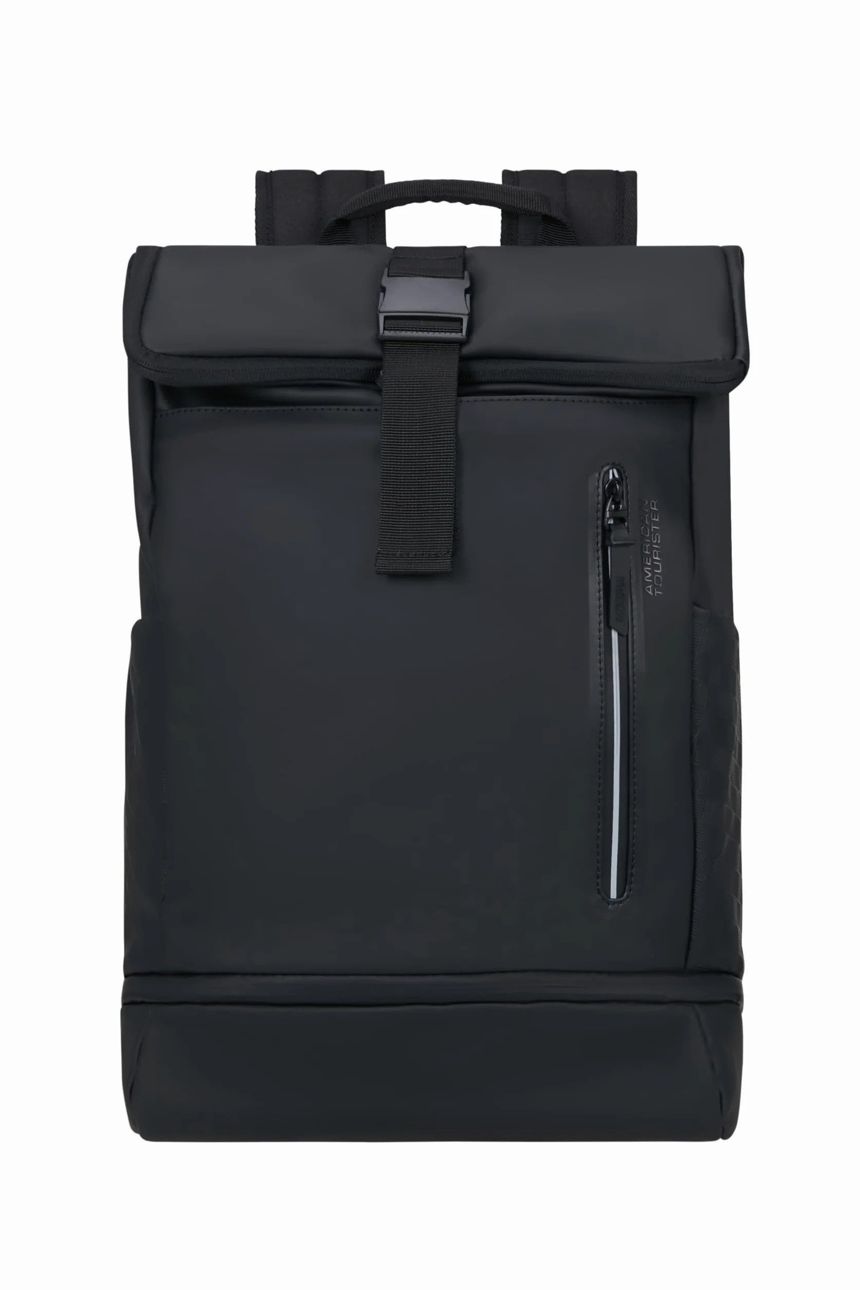 American Tourister Urban Tide - Rolltop Plecak na Laptopa 15.6", wodoodporny, z kieszenia na buty/ubrania, do biura, szkoly & uczelni - Czarny