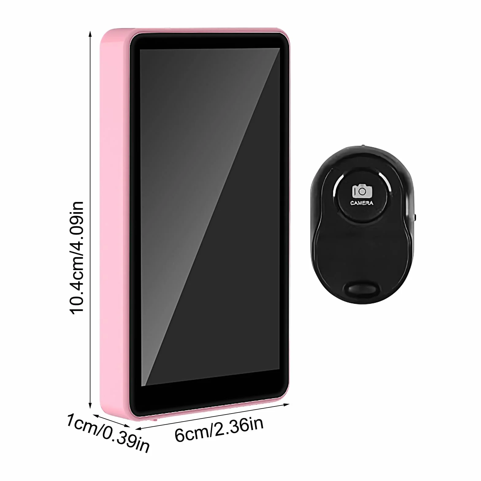 Monitor do Selfie Monitor Selfie Z Tyłu Aparatu Do Streamingu Na Żywo | Przenośne Akcesoria do Smartfonów do Nagrywania Wideo, Robienia Zdjęć, Streamingu na Żywo i Tworzenia Vlogów
