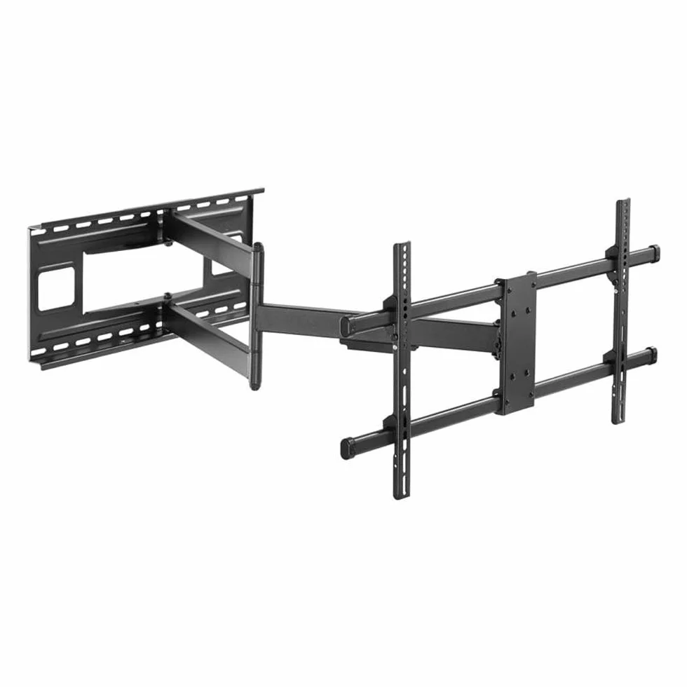 Equip 650327 Uchwyt TV do montażu na ścianie telewizora/Uchwyt telewizora/2,03 m/43 do 80 cali/4przeguby z możliwością pochylenia/czarny