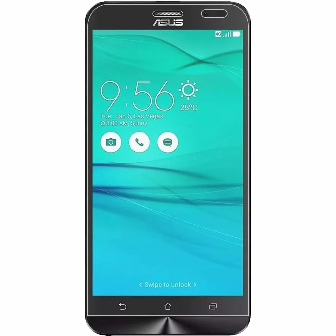 Folia ochronna na ekran 100 szt. 0,26 mm 9H 2,5D folia ze szkła hartowanego kompatybilna z Asus ZenFone Go ZB552KL akcesoria do telefonów komórkowych