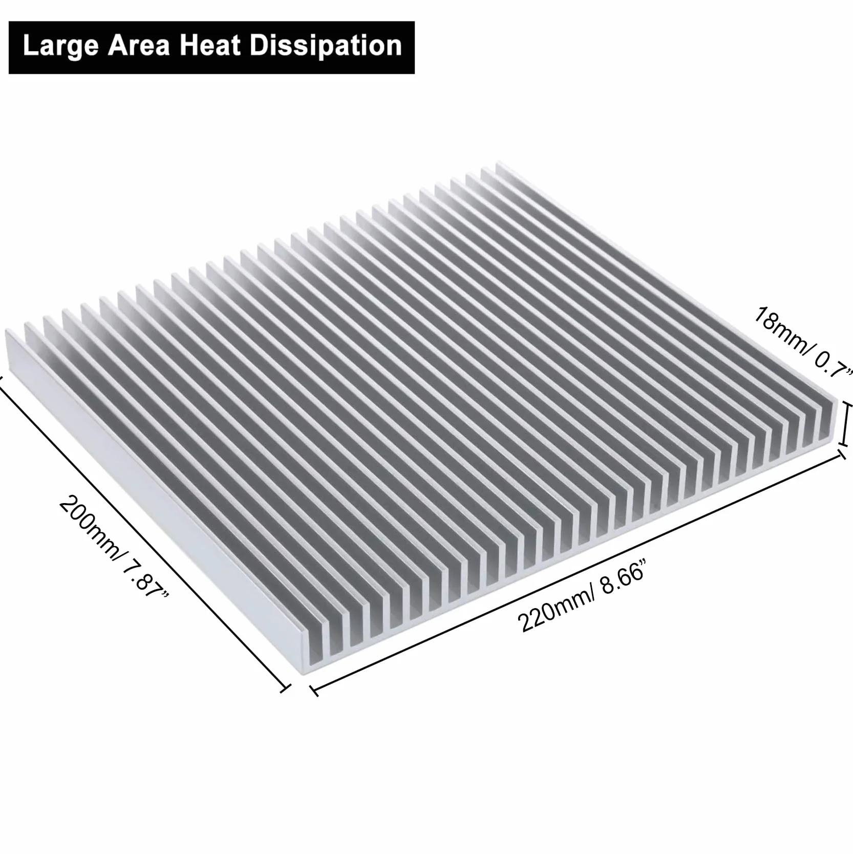 Radiator (200 x 220 x 18 mm)